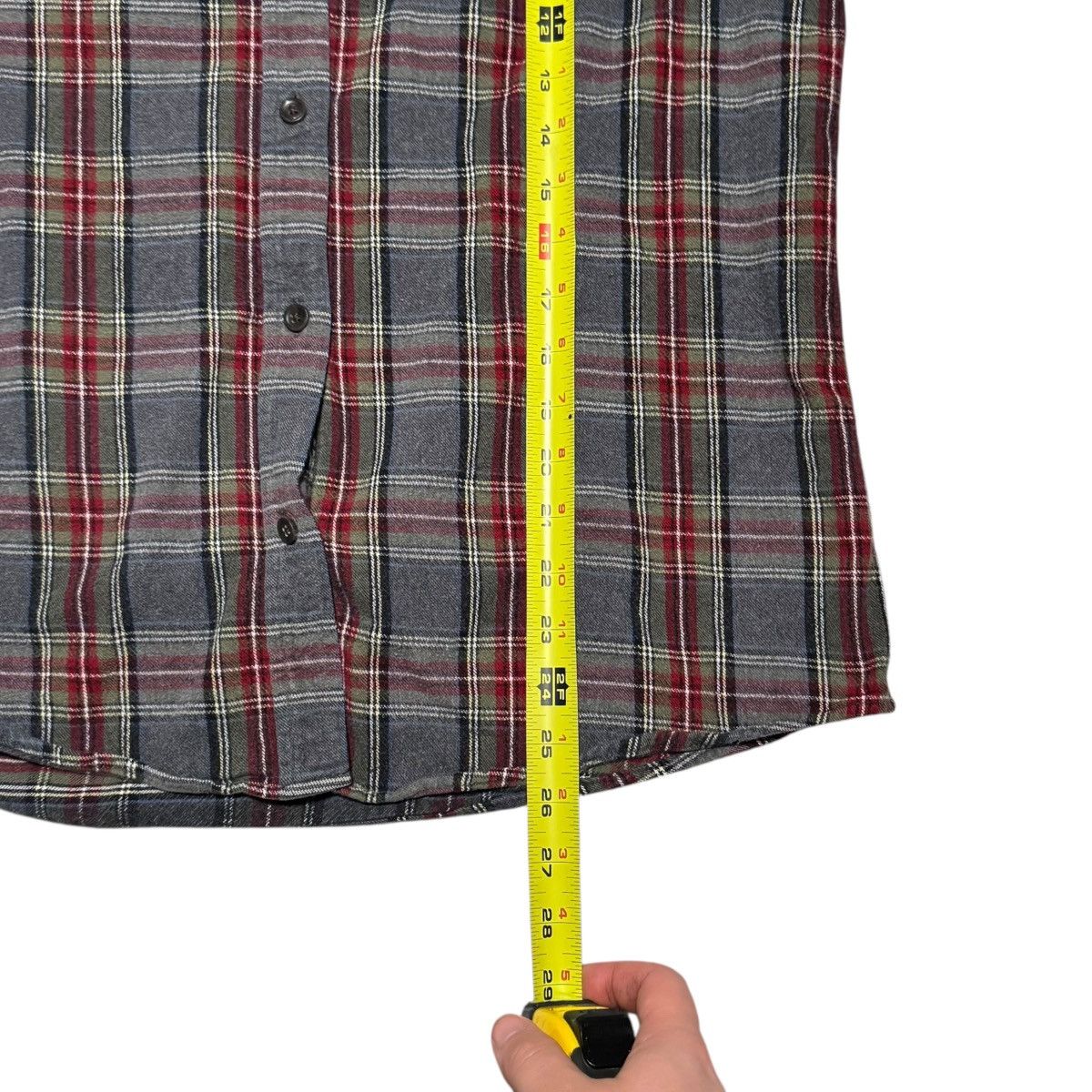 L.L. Bean L.L. Bean Plaid Flannel Button Down Shirt Men's Large Size US L / EU 52-54 / 3 - 6 Thumbnail