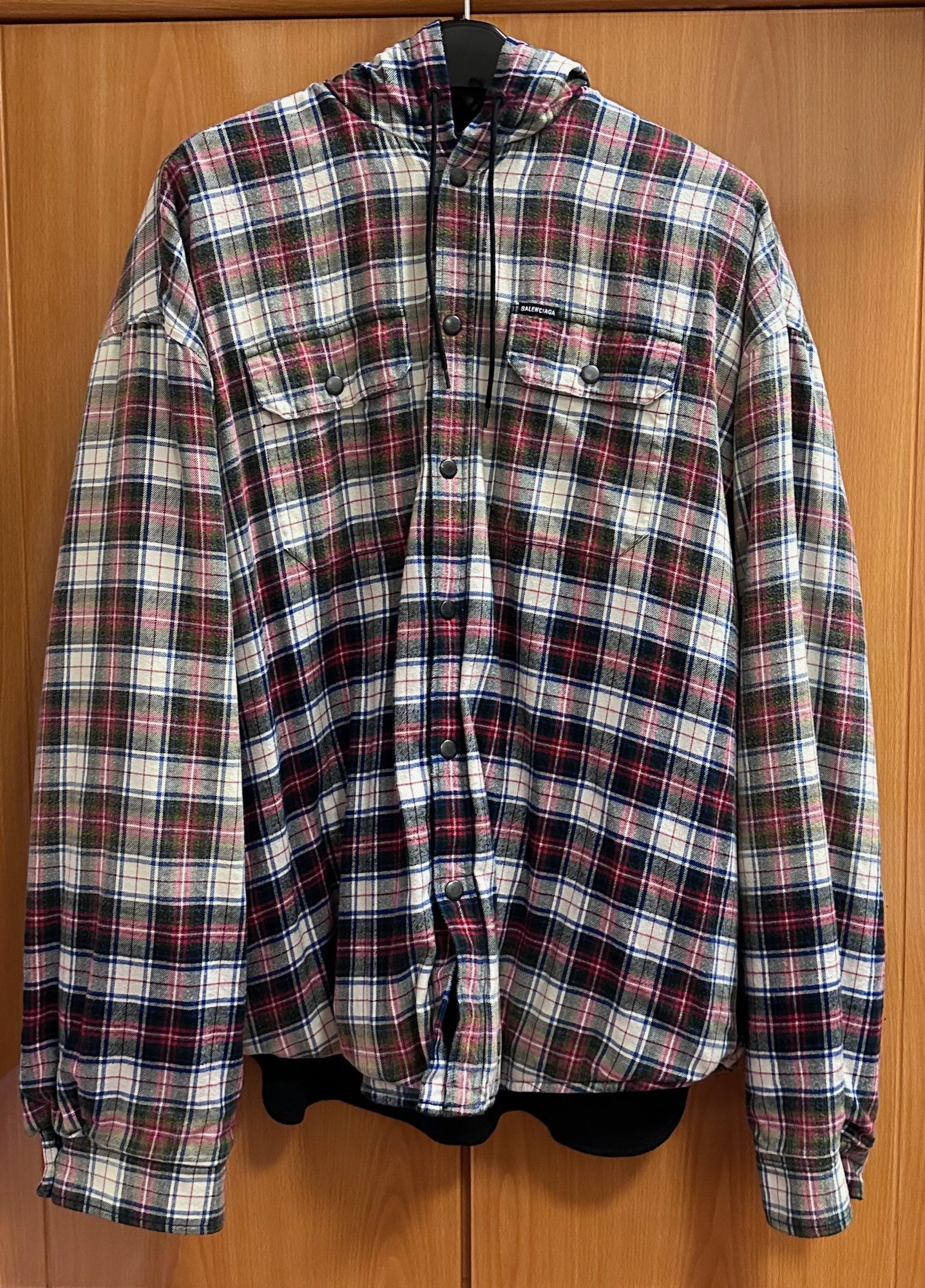 Balenciaga Balenciaga Check Flannel Shirt | Grailed
