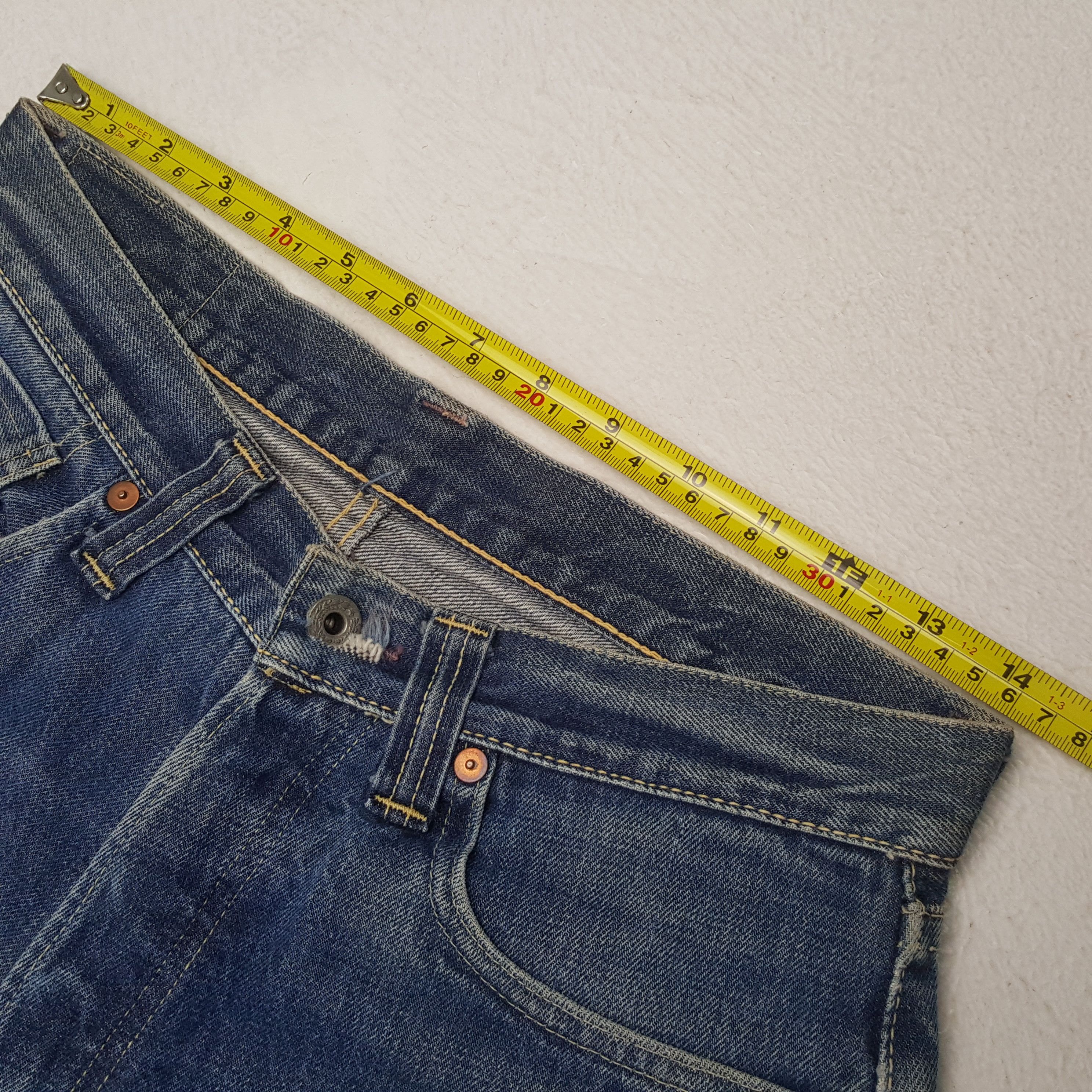 Denime Denime Japanese Brand Selvedge Jeans RR21 Size US 28 / EU 44 - 7 Thumbnail