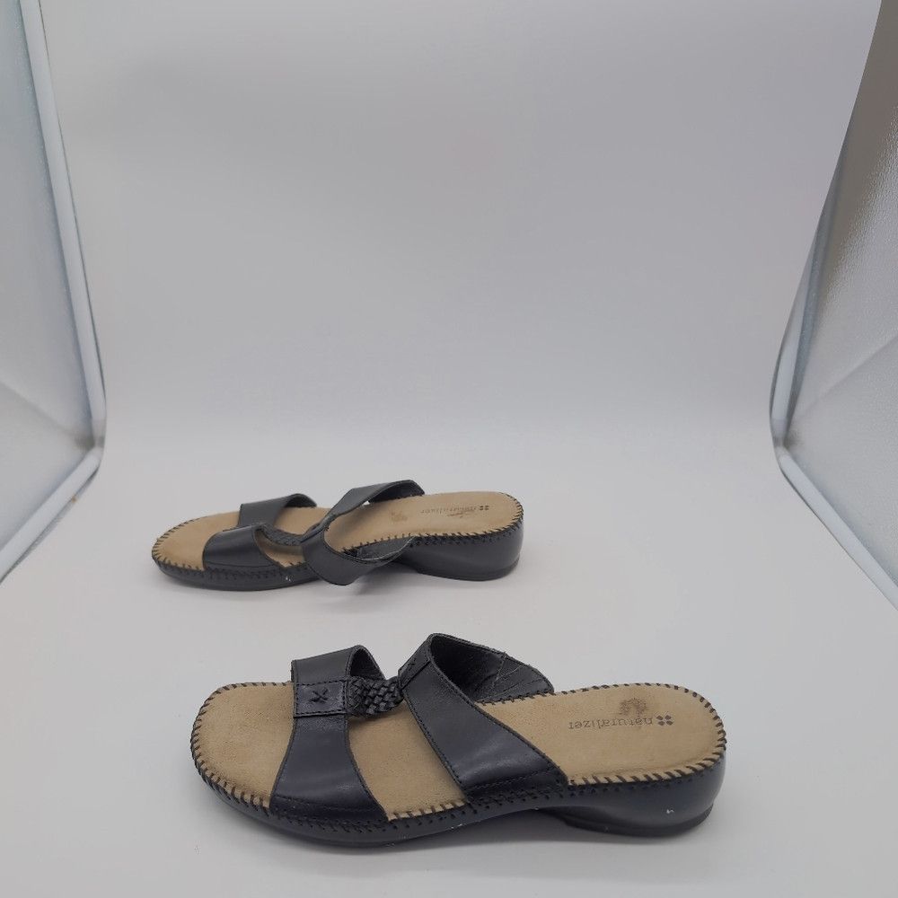 Naturalizer Women's Navy Blue Sandals Naturalizer Racer -4 Sz 8.5 Size US 8.5 / IT 38.5 - 4 Thumbnail
