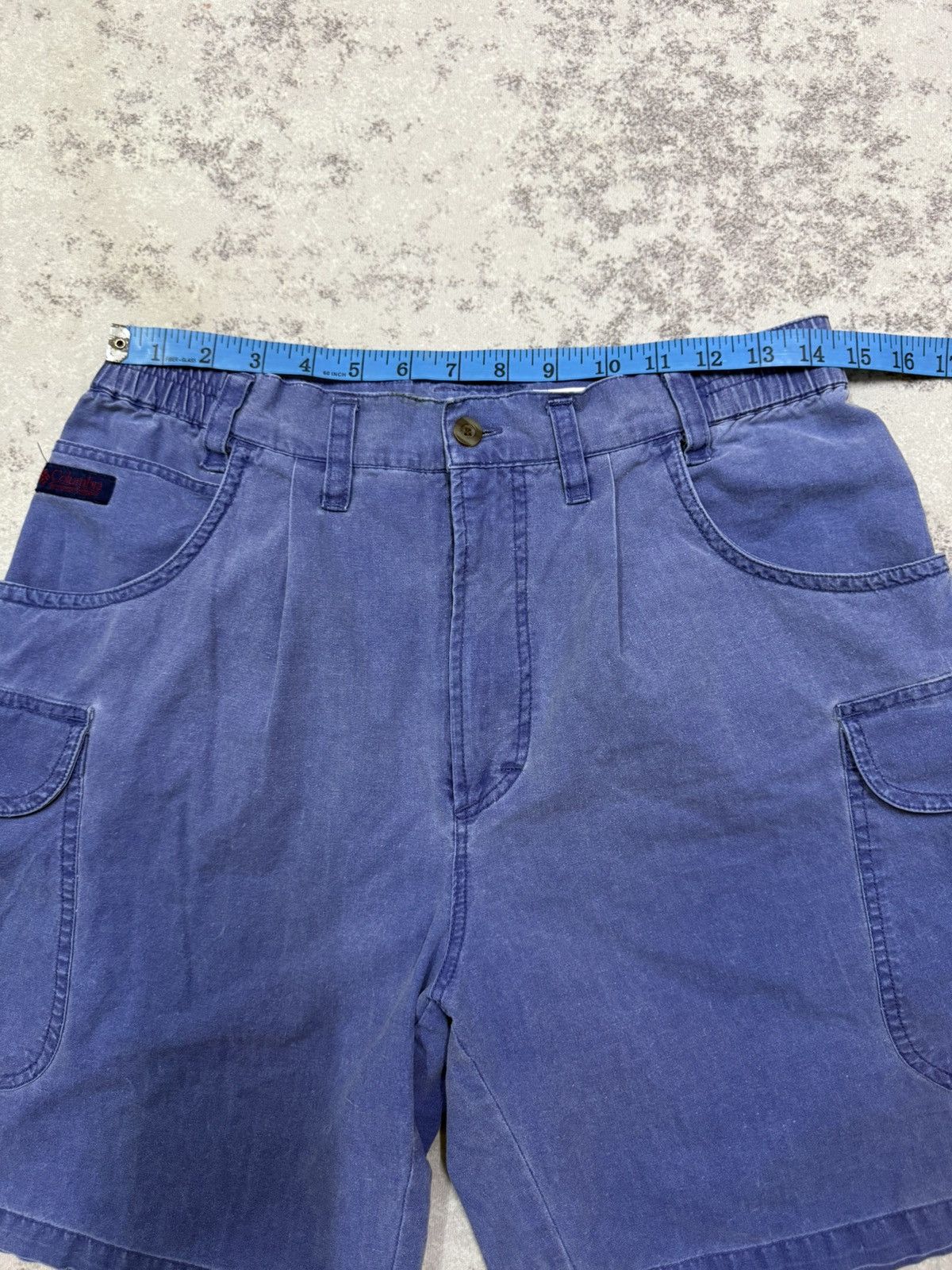 Columbia Vintage Columbia Outdoor Cargo Short Pants Faded Colour Size US 29 - 16 Thumbnail