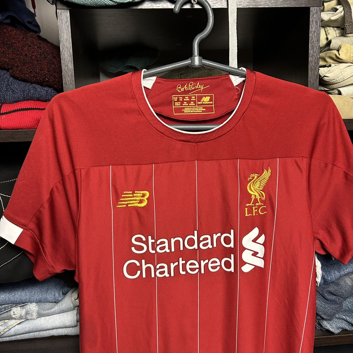 New Balance New Balance FC Liverpool 2019 Home soccer jersey Size US S / EU 44-46 / 1 - 2 Thumbnail