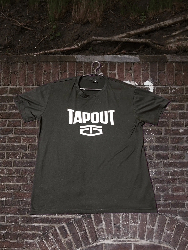 Band Tees × Tapout Crazy Vintage Y2K Tapout Cyber Skater Graphic Shirt Gothic L Size US L / EU 52-54 / 3 - 1 Thumbnail
