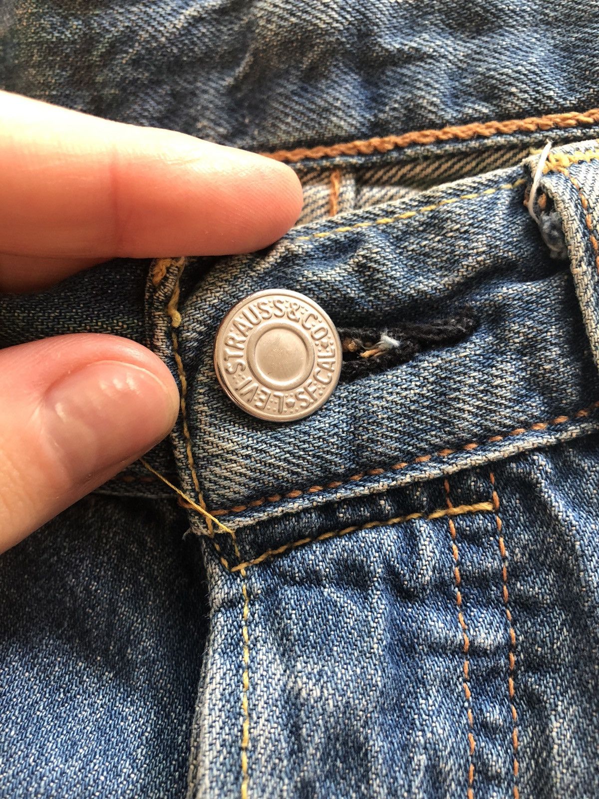 Levi's × Vintage LEVI’S 501 DENIM VINTAGE JEANS PANTS Size US 29 - 5 Thumbnail