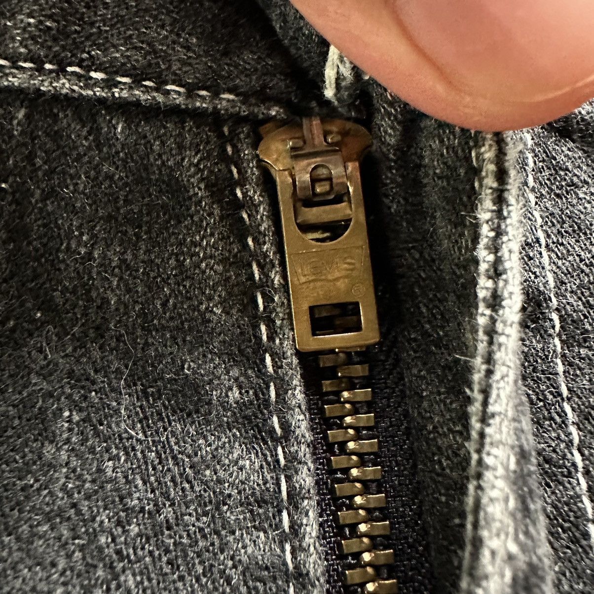 Japanese Brand W32 Vintage Levi’s 503 Faded BLACK Denim Jean Pant Size US 32 / EU 48 - 6 Thumbnail