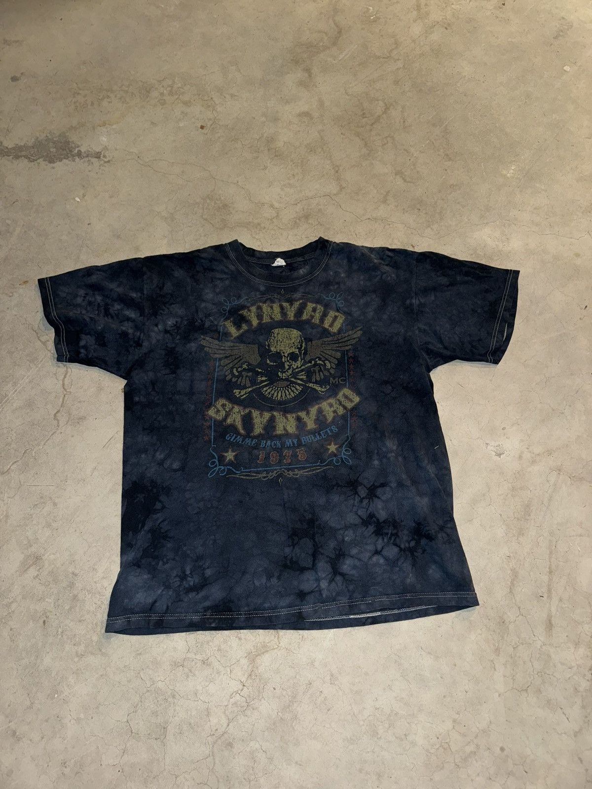 Anvil × Band Tees × Vintage Vintage Y2K LYNYRD SKYNYRD GIVE ME BACK MY BULLETS ROCK TEE Size US L / EU 52-54 / 3 - 1 Thumbnail