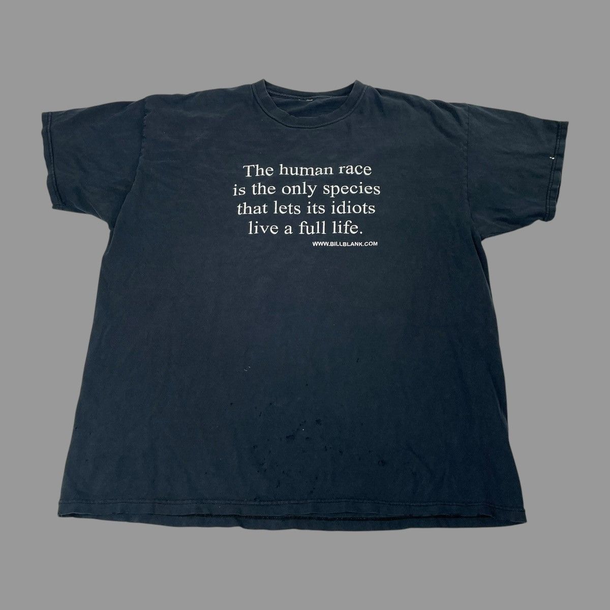 Vintage Vintage Y2K slogan t shirt Size US XL / EU 56 / 4 - 1 Thumbnail