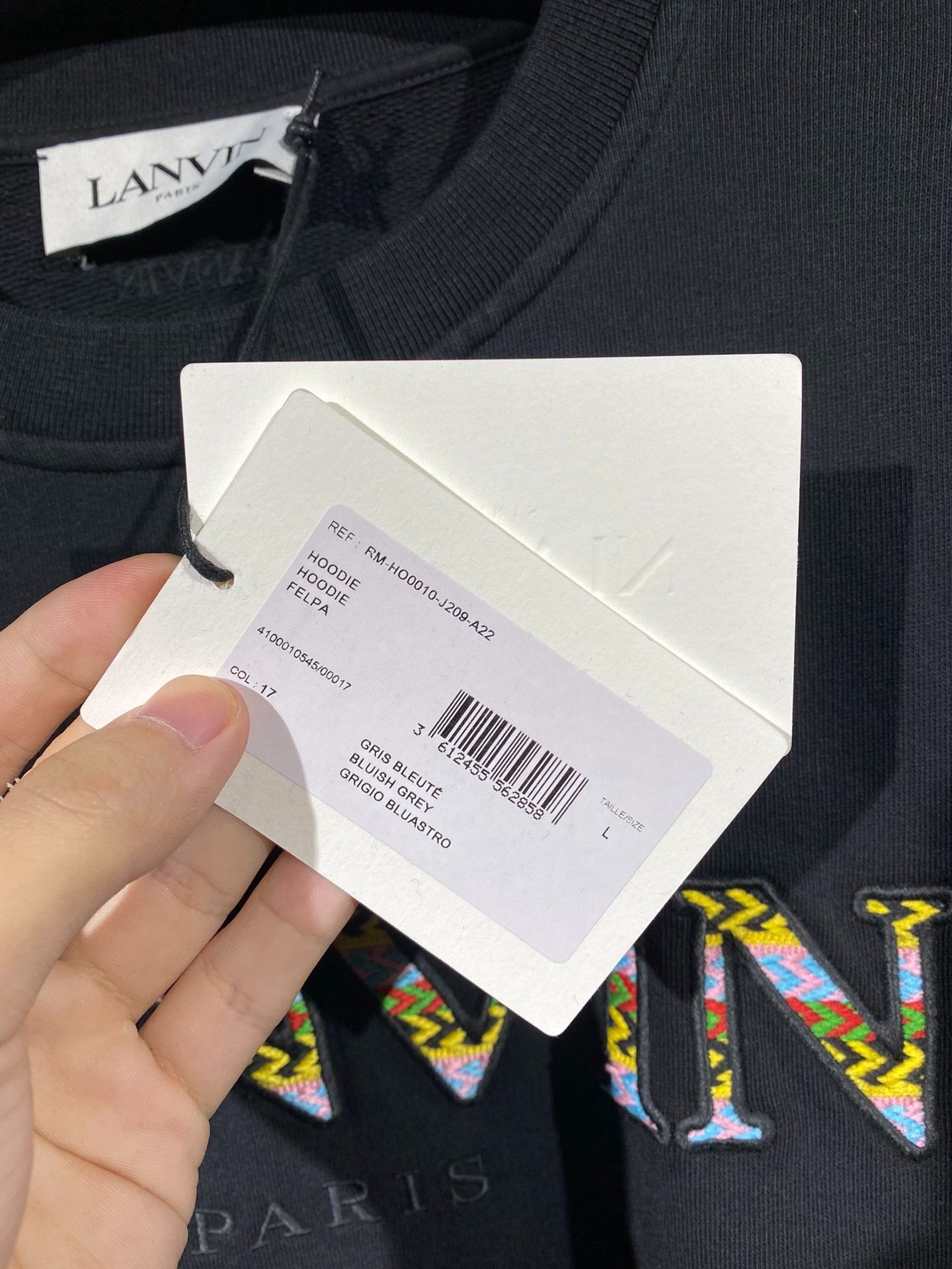 Lanvin Lanvin Sweatshirt M Size Size US M / EU 48-50 / 2 - 6 Thumbnail