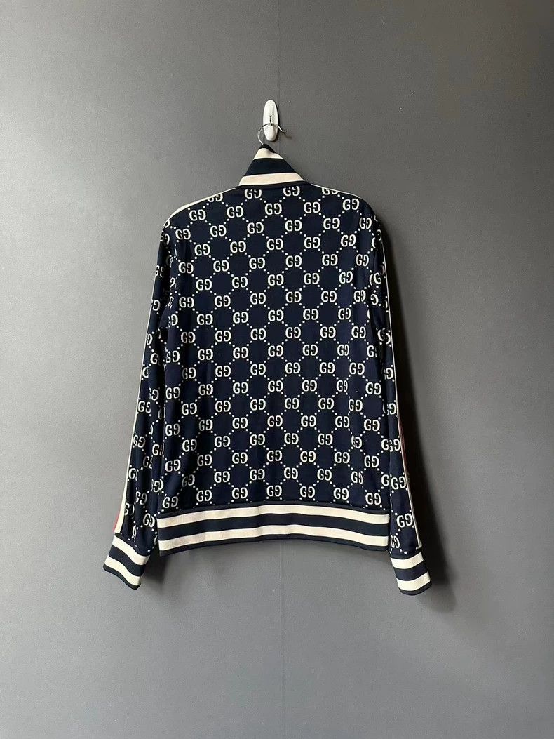 Gucci Gucci Red and blue full-print jacket 2502-Nextarrow Size US M / EU 48-50 / 2 - 2 Thumbnail