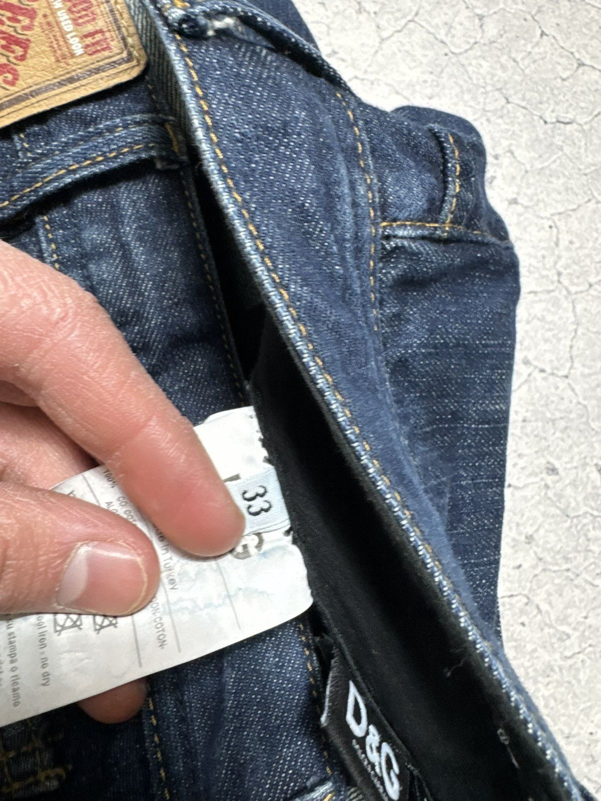 Dolce & Gabbana Dolce & Gabbana DG Luxury Denim Jeans Size 33 Size US 33 - 9 Thumbnail