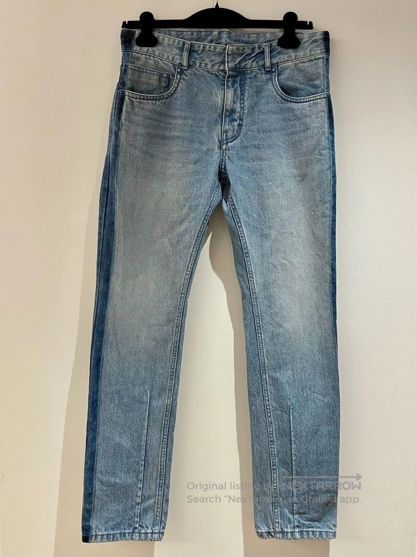 Juun.J Blue Denim Pants Size 30. Size US 30 / EU 46 - 1 Thumbnail