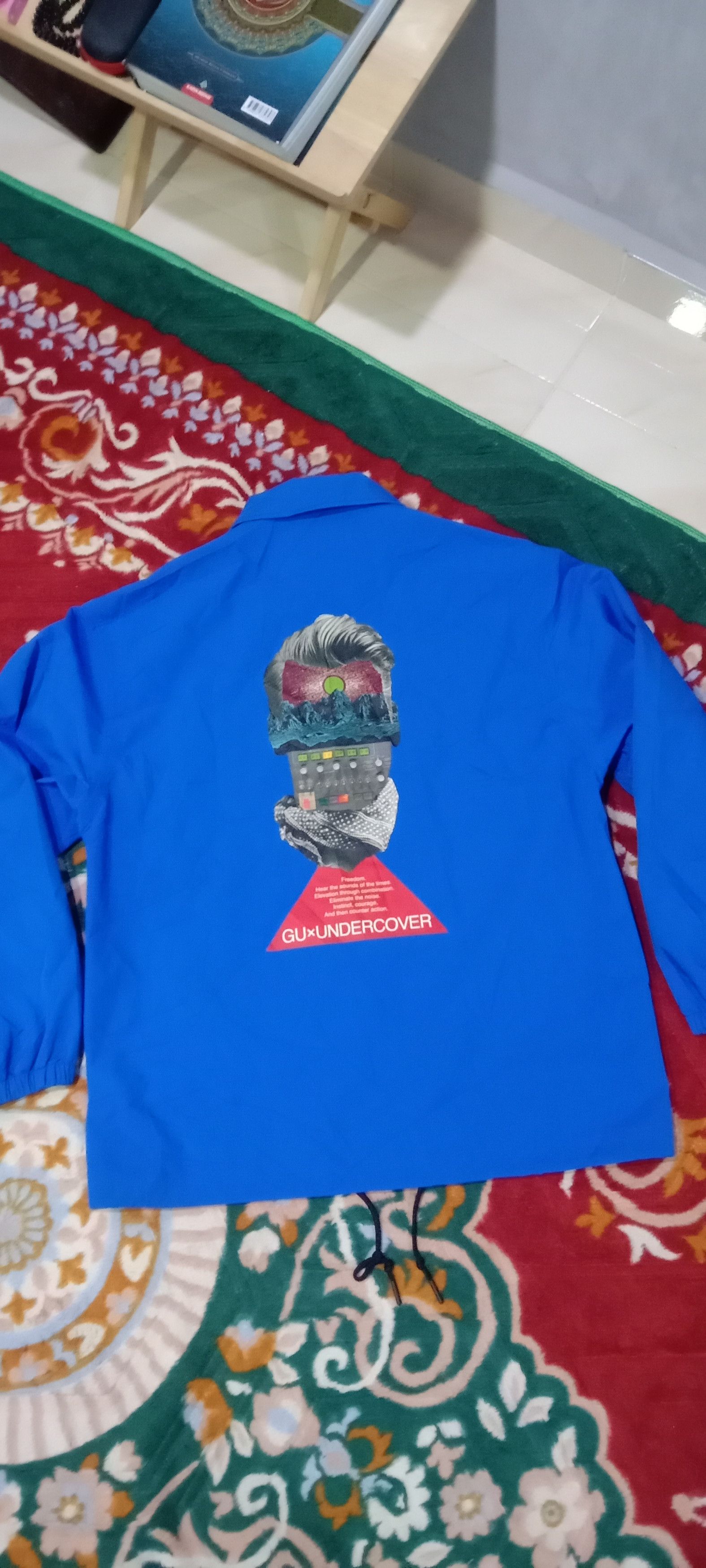 Undercover GU x Undercover Print Nylon Jacket Size US S / EU 44-46 / 1 - 6 Thumbnail