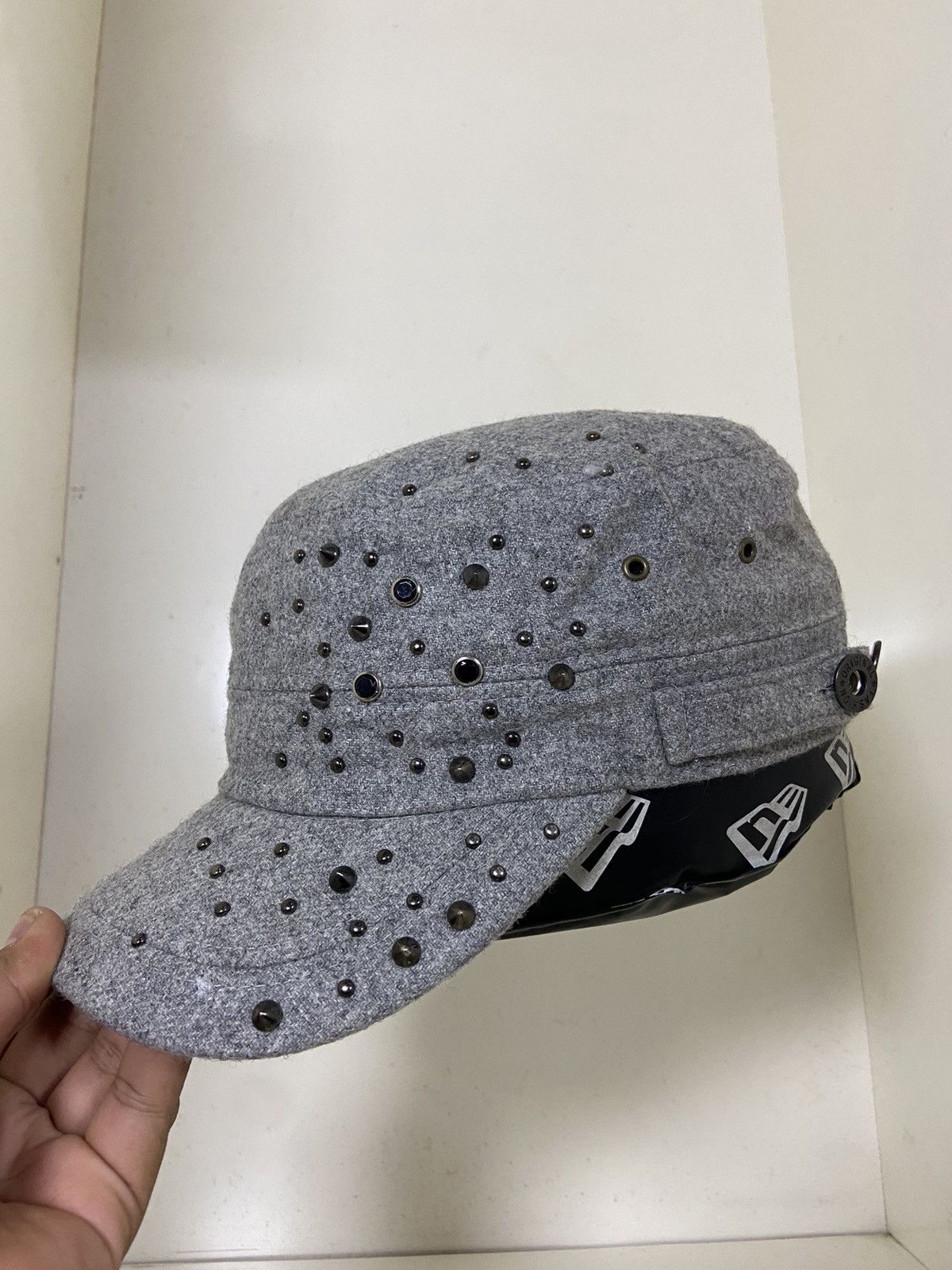If Six Was Nine × Le Grande Bleu (L.G.B.) VTG patrol studded button hat Size ONE SIZE - 1 Thumbnail