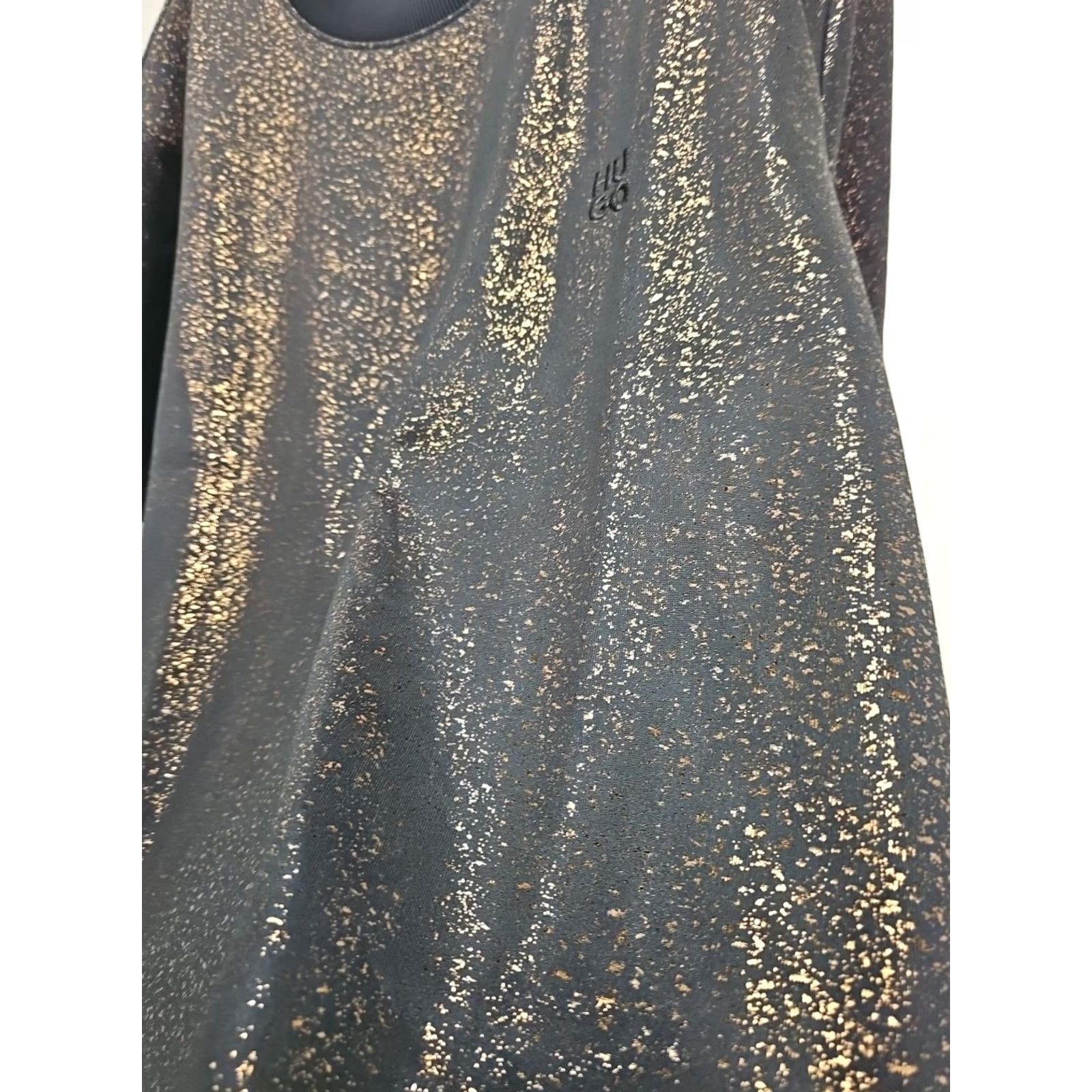 Hugo Boss HUGO BOSS Shirt 2XL Button-Up Short Sleeve Multicolor Metallic Detallom NWT Mens Size US XXL / EU 58 / 5 - 3 Thumbnail