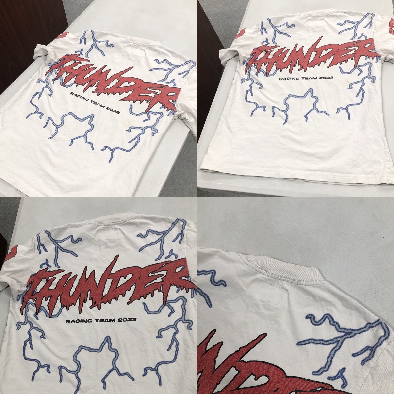 Pacsun Pacsun NASCAR Thunder Speed Club T Shirt Racing White Small Men Crew Neck Short Sleeve 2022 PacSun Size US S / EU 44-46 / 1 - 8 Thumbnail