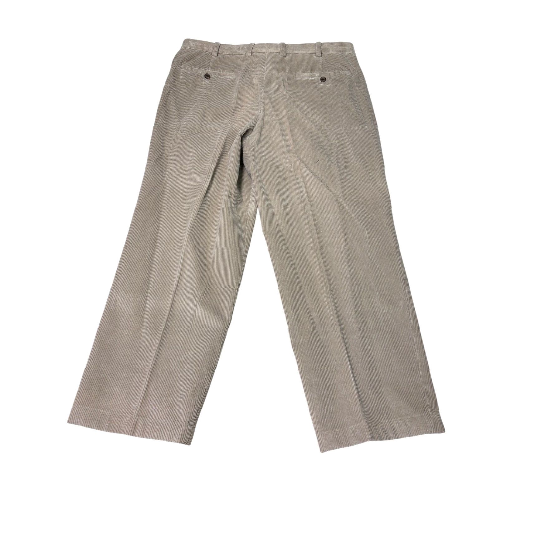 Brooks Brothers Brooks Brothers Hudson Pants Mens 40x30 Corduroy Tan Taupe Cotton Wide Wale Dress Straight Jeans? Size US 40 / EU 56 - 6 Thumbnail