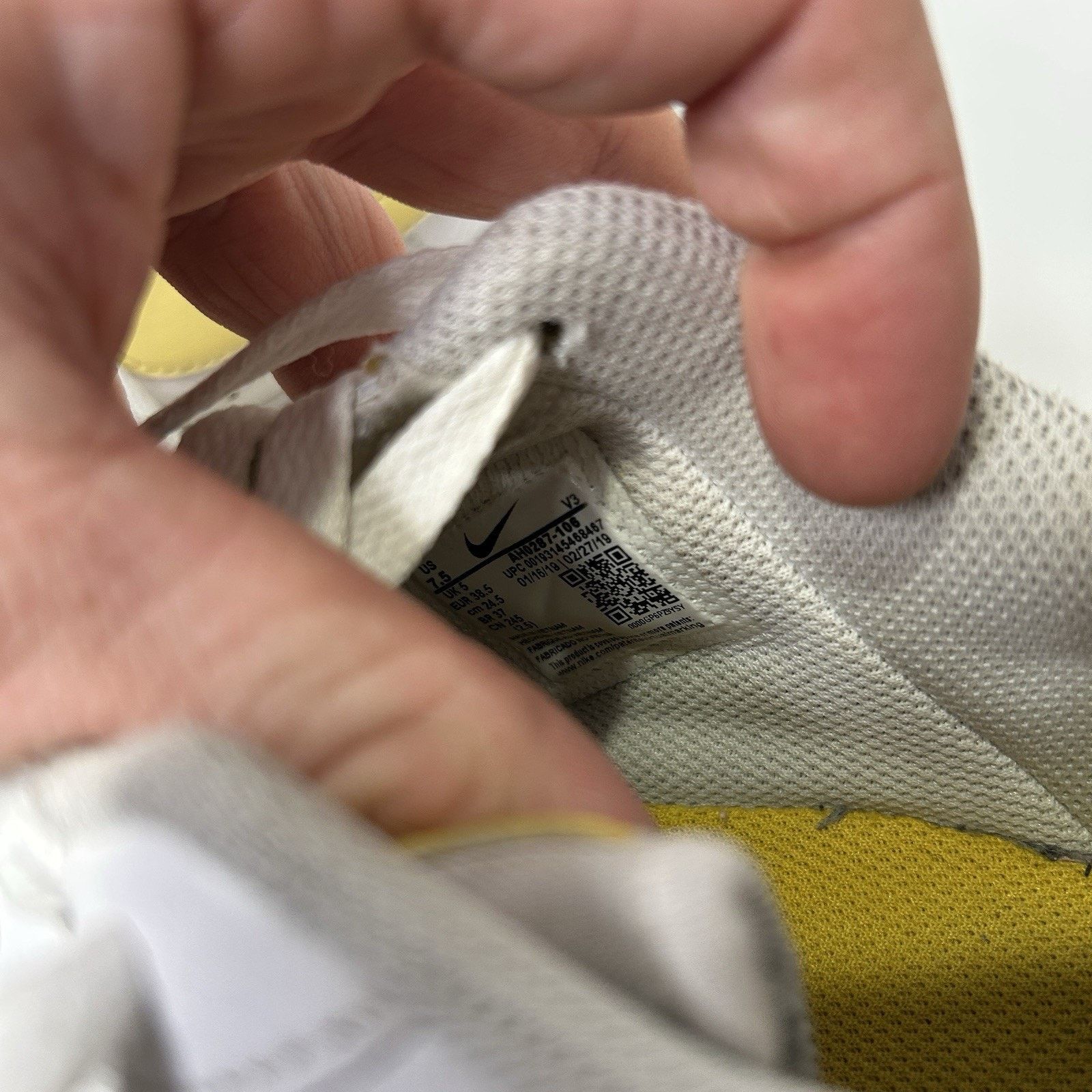 Nike Nike Air Force 1 ‘07 WMNS “Bicycle Yellow White” Size US 7.5 / IT 37.5 - 11 Thumbnail