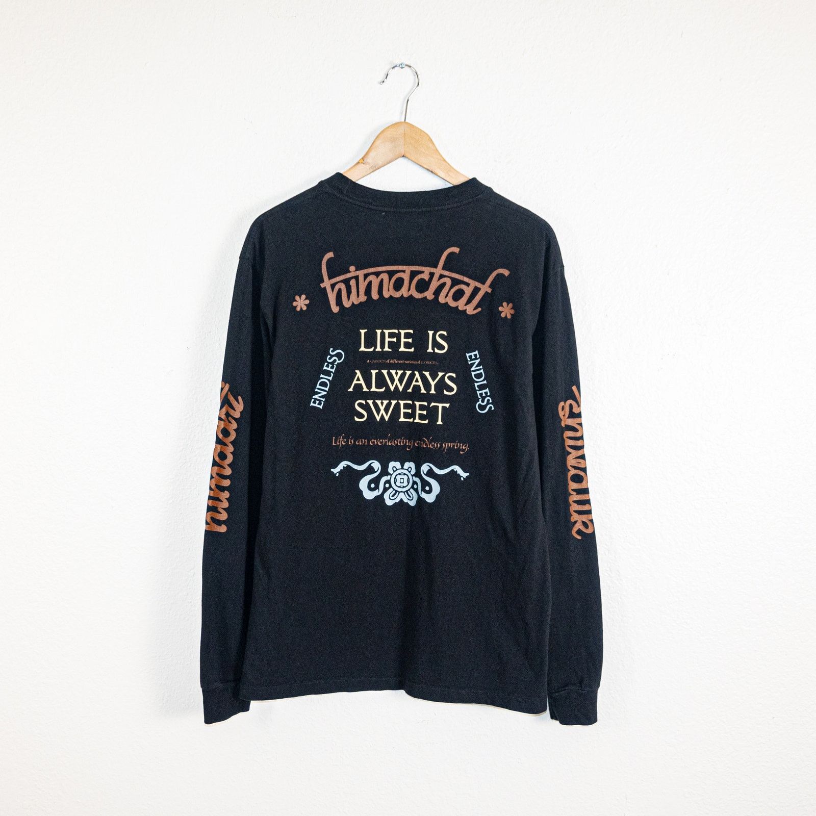 John Elliott John Elliott Life is Always Sweet LS university tee black Size US XS / EU 42 / 0 - 1 Thumbnail
