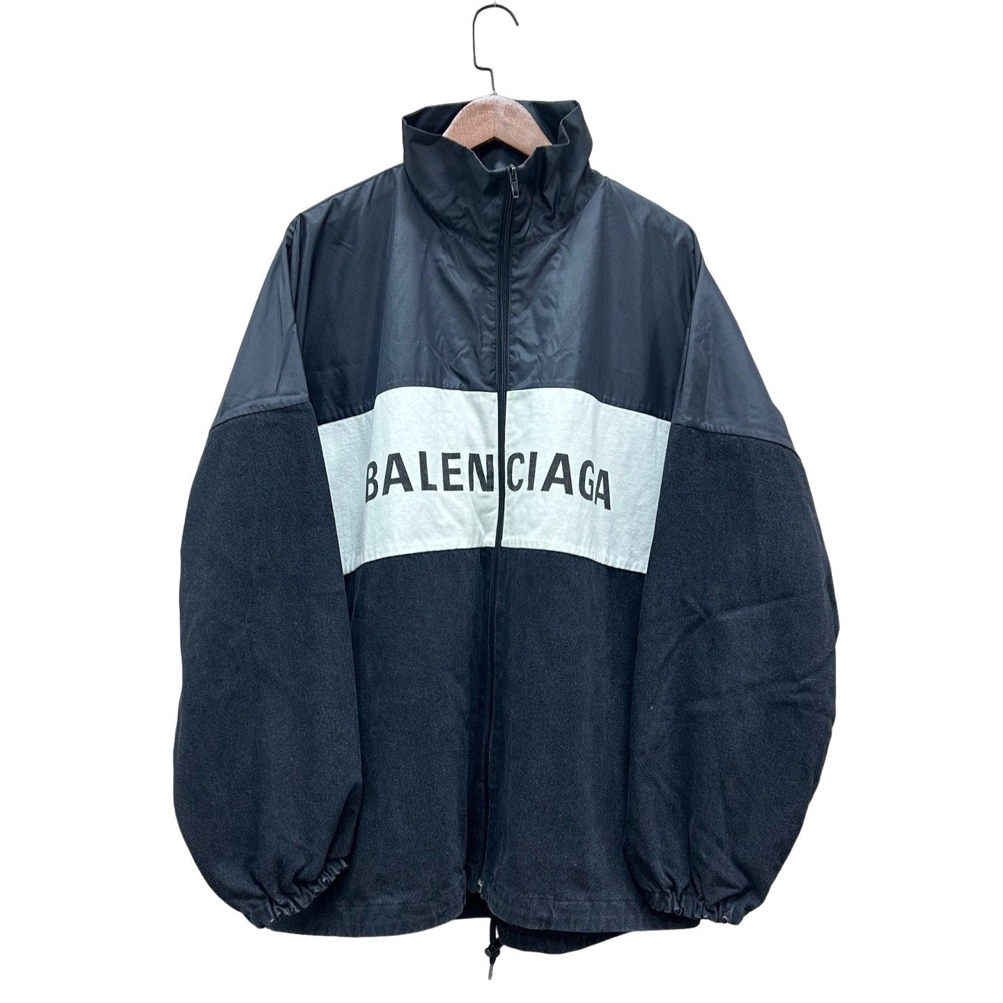 Balenciaga Balenciaga Logo Windbreaker Jacket Size 38 Size S / US 4 / IT 40 - 1 Thumbnail