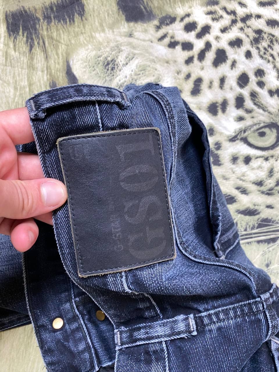 G-Star × Vintage G-STAR Flared Pants Raw Baggy Denim Goth GS RAW Size US 30 / EU 46 - 3 Thumbnail