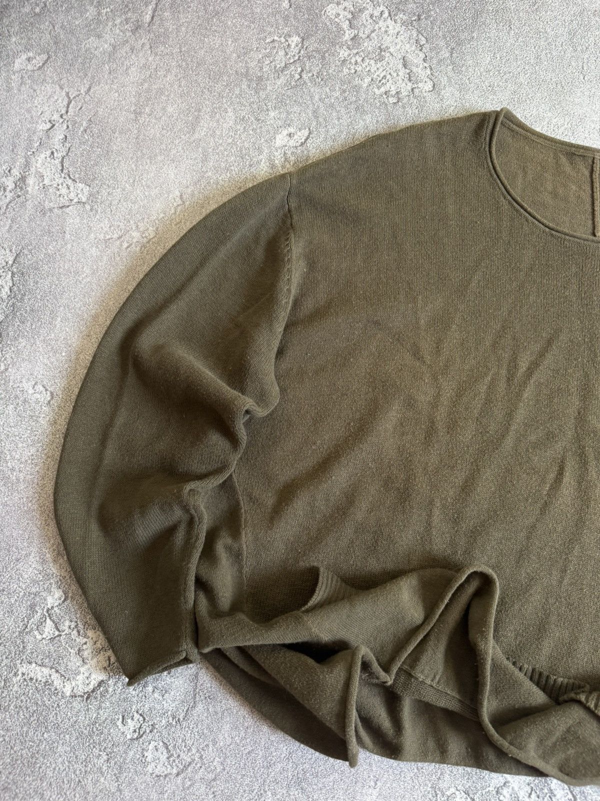 Designer × Rundholz Rundholz M oversized Avantgarde sweater jumper knitwear 00s Size M / US 6-8 / IT 42-44 - 2 Thumbnail