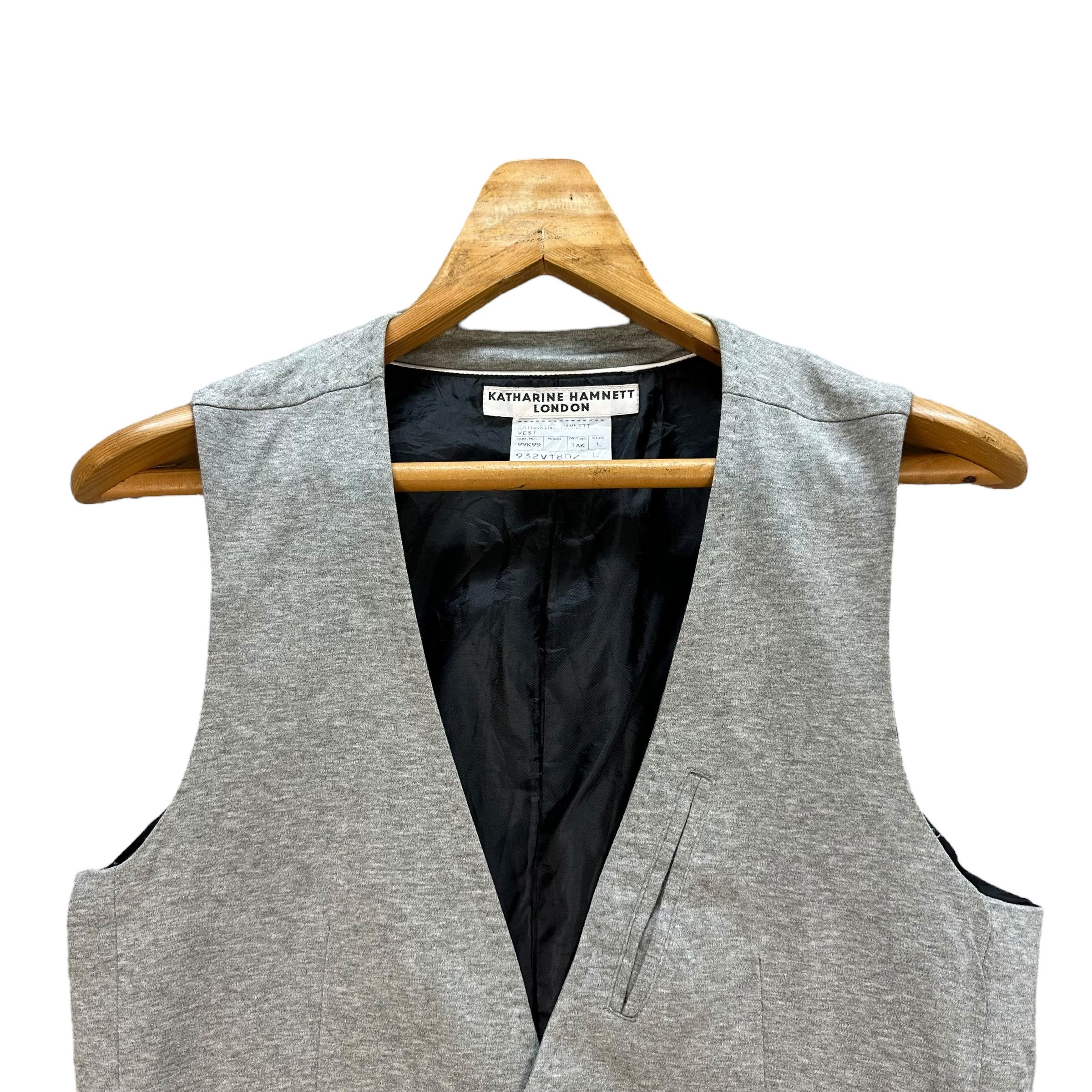 Katharine Hamnett London Katharine Hamnett London Casual Vest #A9-0221 Size US L / EU 52-54 / 3 - 2 Thumbnail