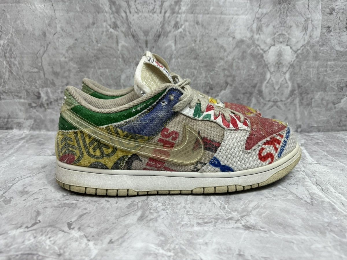 Jordan Brand × Nike Nike Dunk Low SP City Market Size US 11.5 / EU 44-45 - 3 Thumbnail
