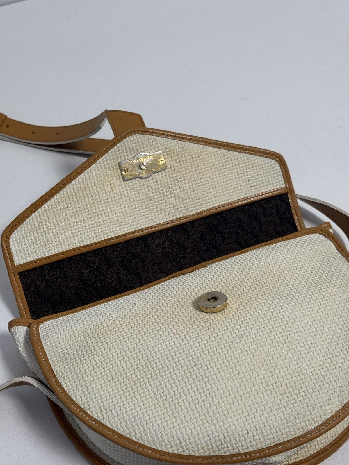 Yves Saint Laurent YVES SAINT LAURENT Shoulder Bag PVC x Leather Size ONE SIZE - 19 Thumbnail