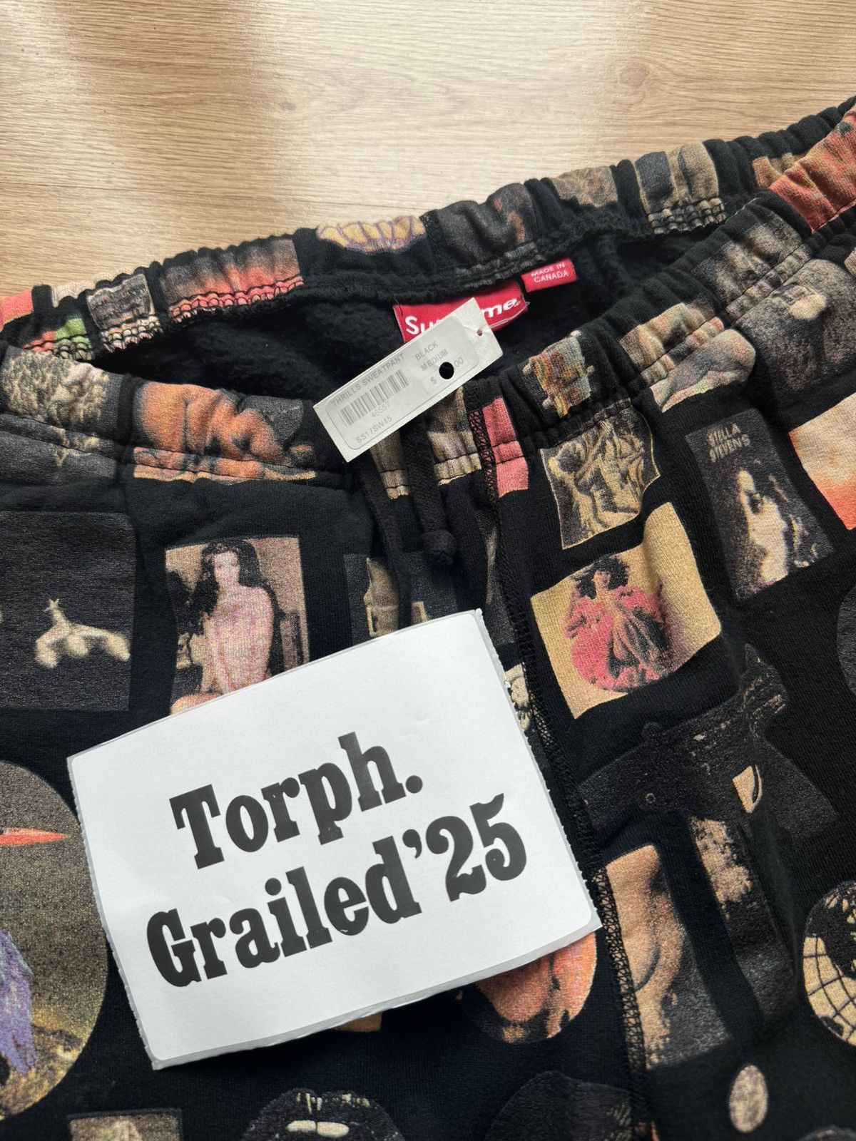 Supreme Supreme Thrills Sweatpant White Rare Size US 32 / EU 48 - 3 Thumbnail