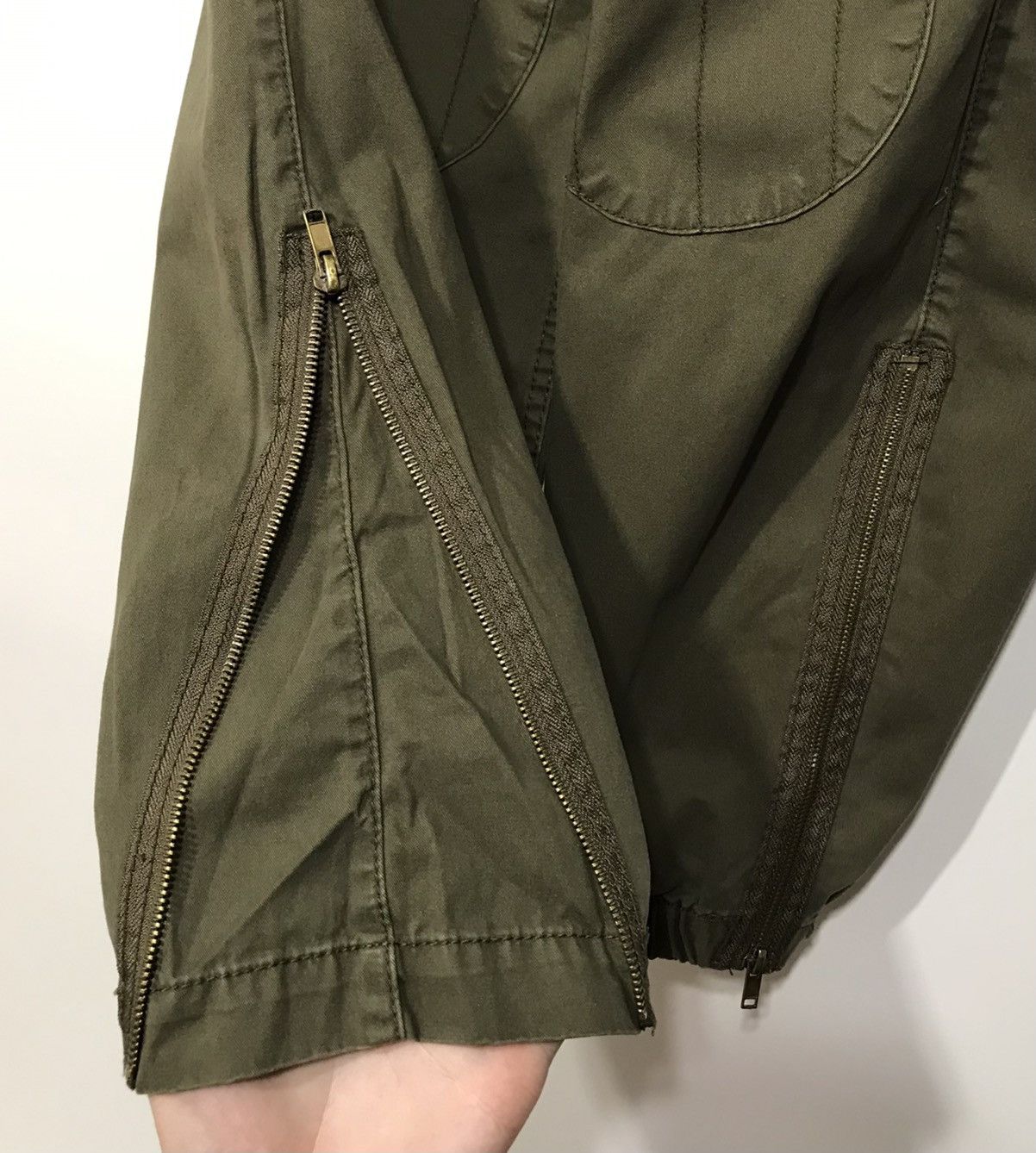 Other Punk Royal Vintage Double Knee Zipper Pants Size US 34 / EU 50 - 8 Thumbnail