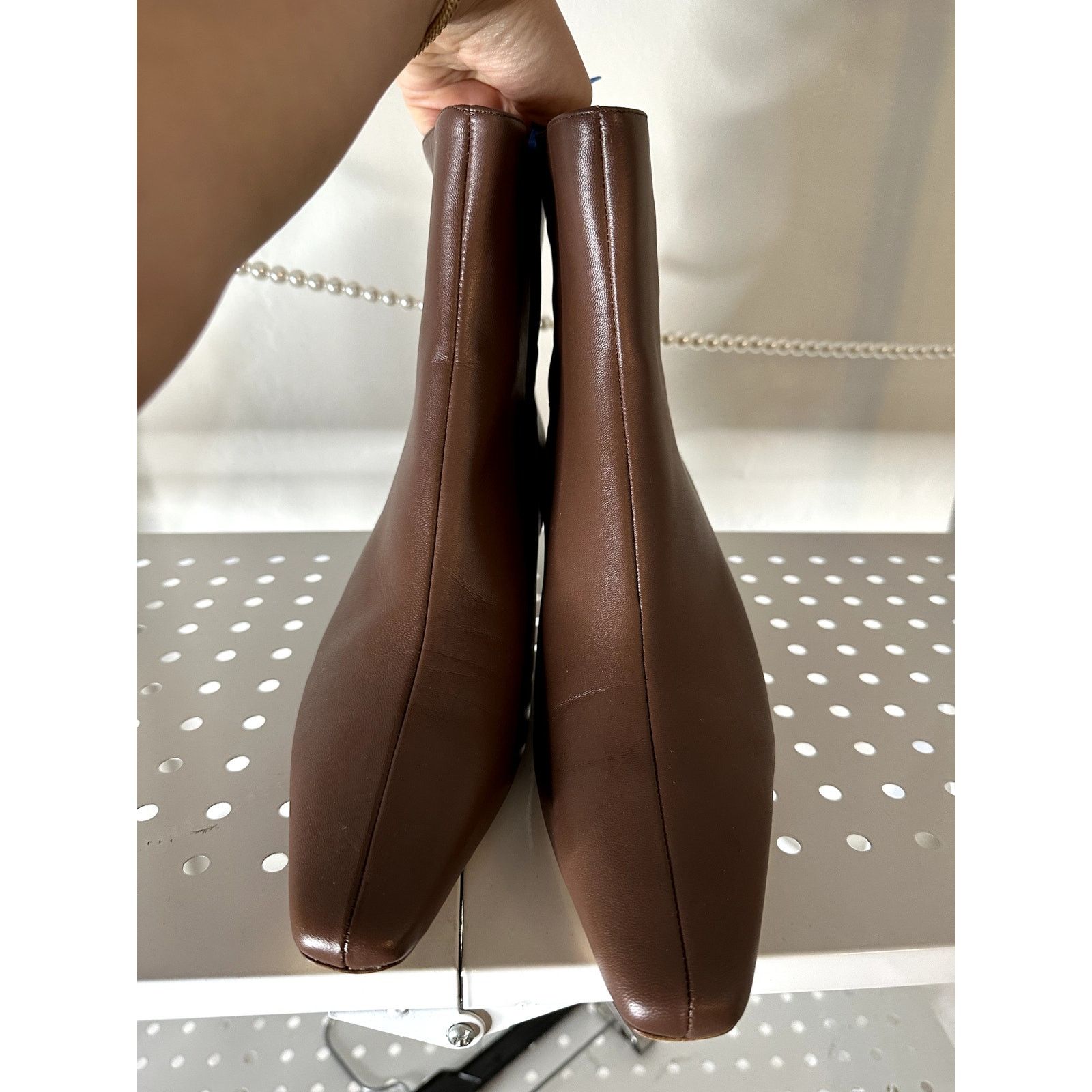 Staud STAUD Wally Ankle boots in brown leather (Size: 40) Size US 9 / IT 39 - 2 Thumbnail