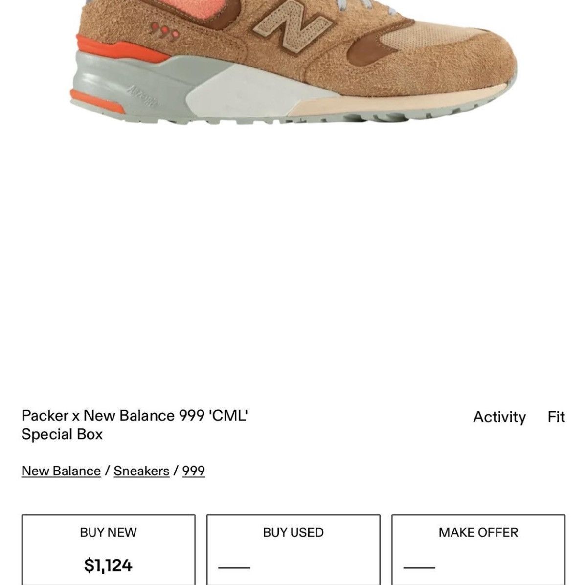 New Balance New Balance 999s Size US 8.5 / IT 38.5 - 5 Thumbnail