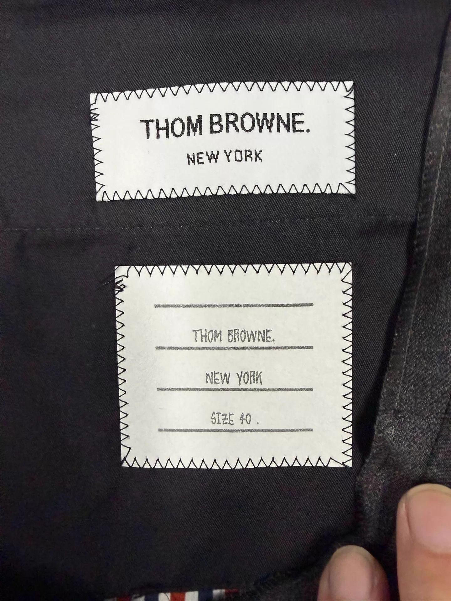 Thom Browne Thom Browne Women's Classic Charcoal Gray Wool Trousers Size 27" / US 4 / IT 40 - 5 Thumbnail