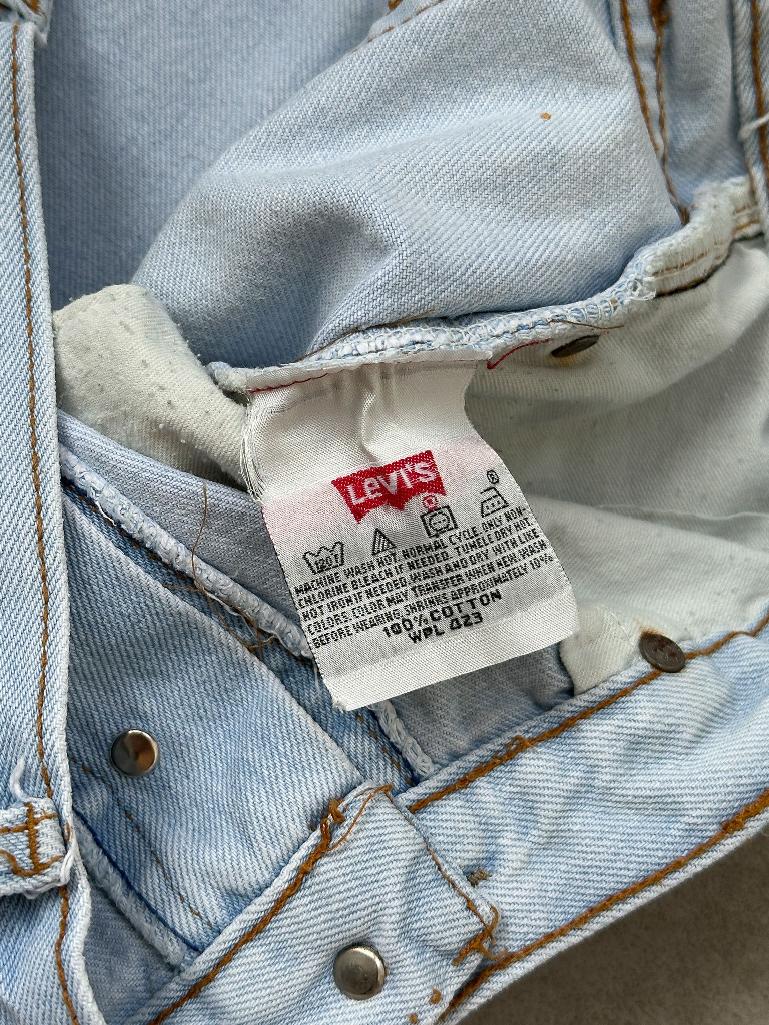Levi's Vintage Levis 501 Blue Denim Jeans Size US 36 / EU 52 - 6 Thumbnail