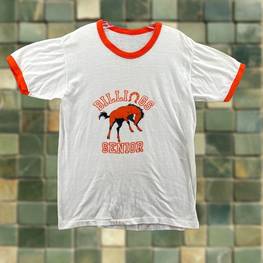Vintage Vintage Targe Pocket T Shirt Men’s Medium 80s Retro USA Pocket Graphic Print Crew Neck White Cotton Shirt Mens Size US M / EU 48-50 / 2 - 1 Thumbnail