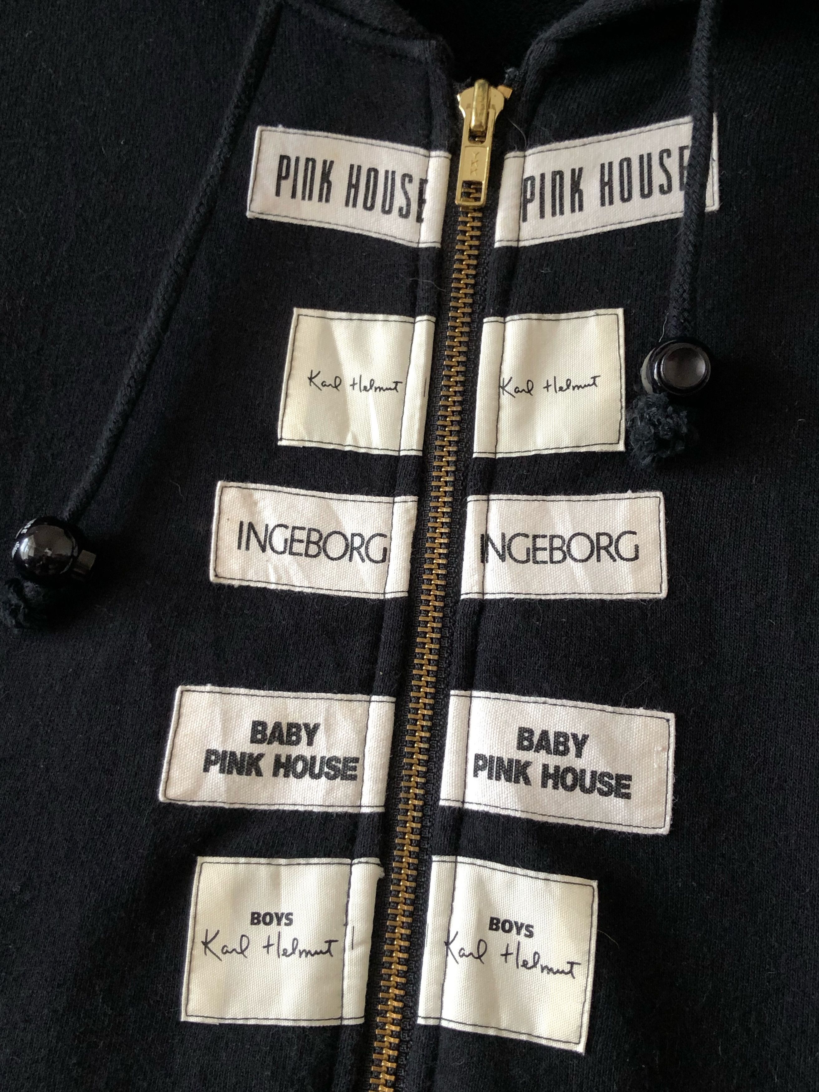 Karl Helmut × Pink House RARE🔥PINK HOUSE X KARL HELMUT ZIPPER HOODIE Size US XL / EU 56 / 4 - 5 Thumbnail