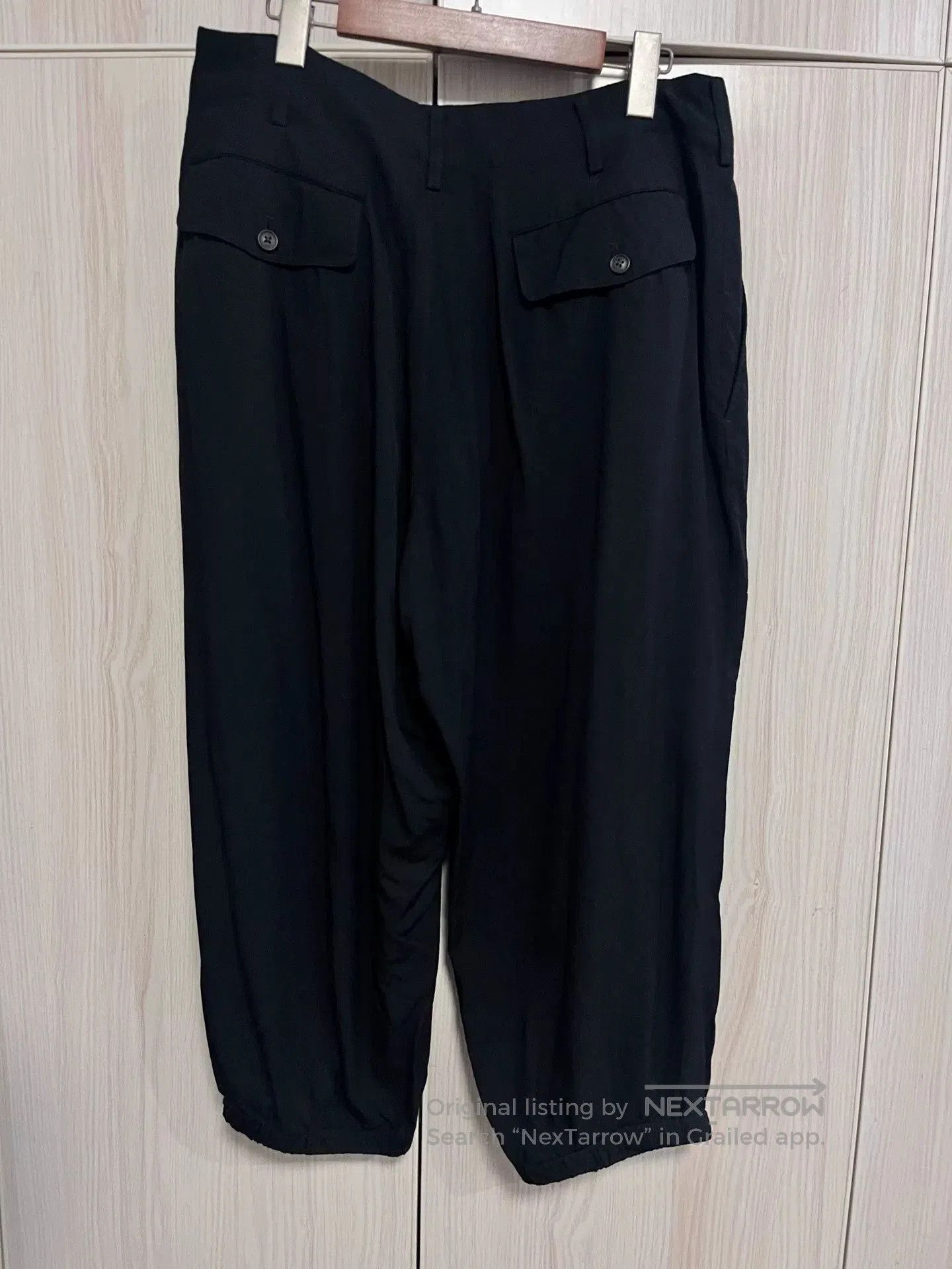 Yohji Yamamoto Yohji Yamamoto Synthetic Tapered Trousers. Size 25" / US 0 / IT 36 - 2 Thumbnail