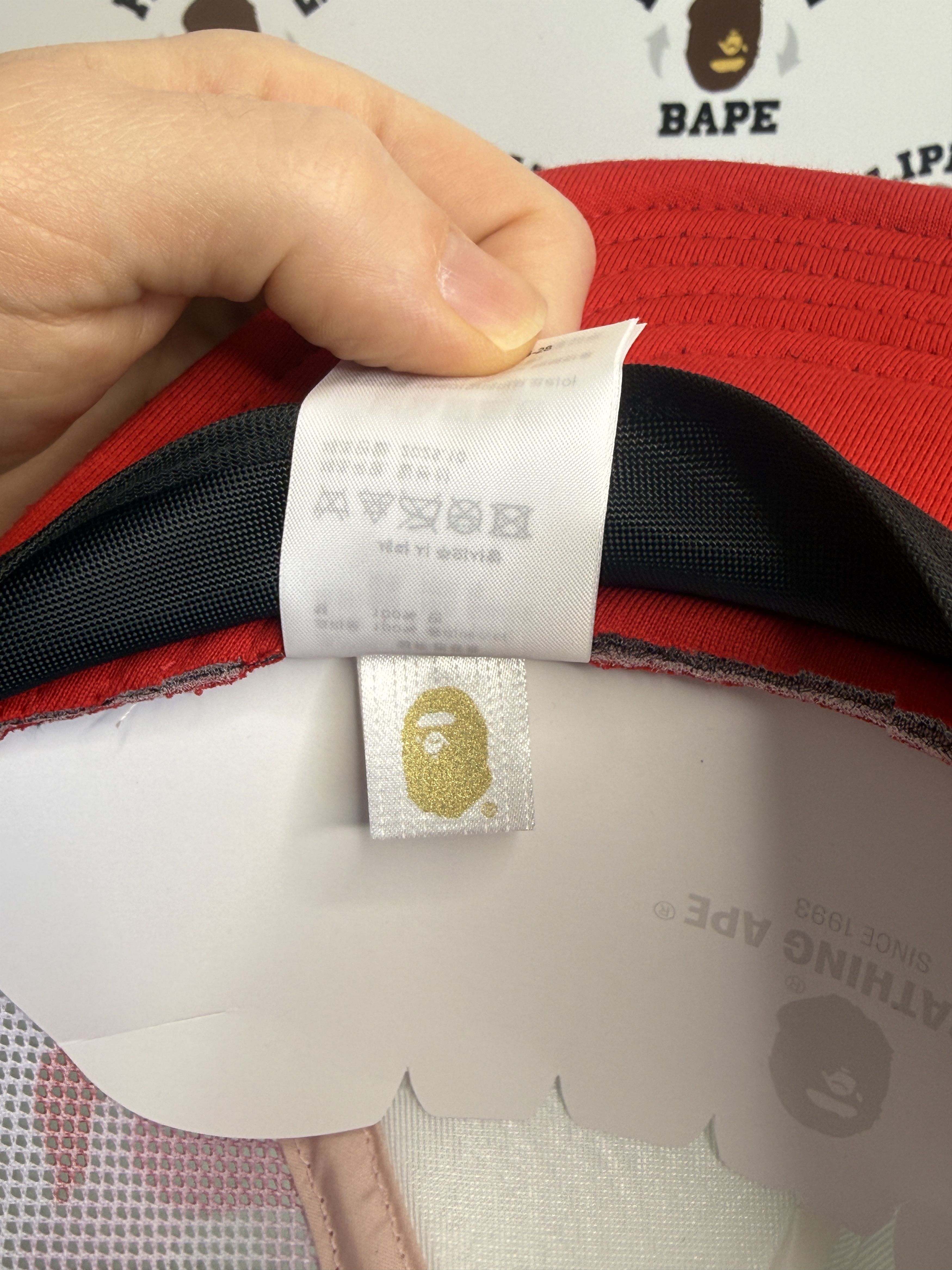 Bape BAPE X HELLO KITTY ABC CAMO MESH CAP Size ONE SIZE - 12 Thumbnail