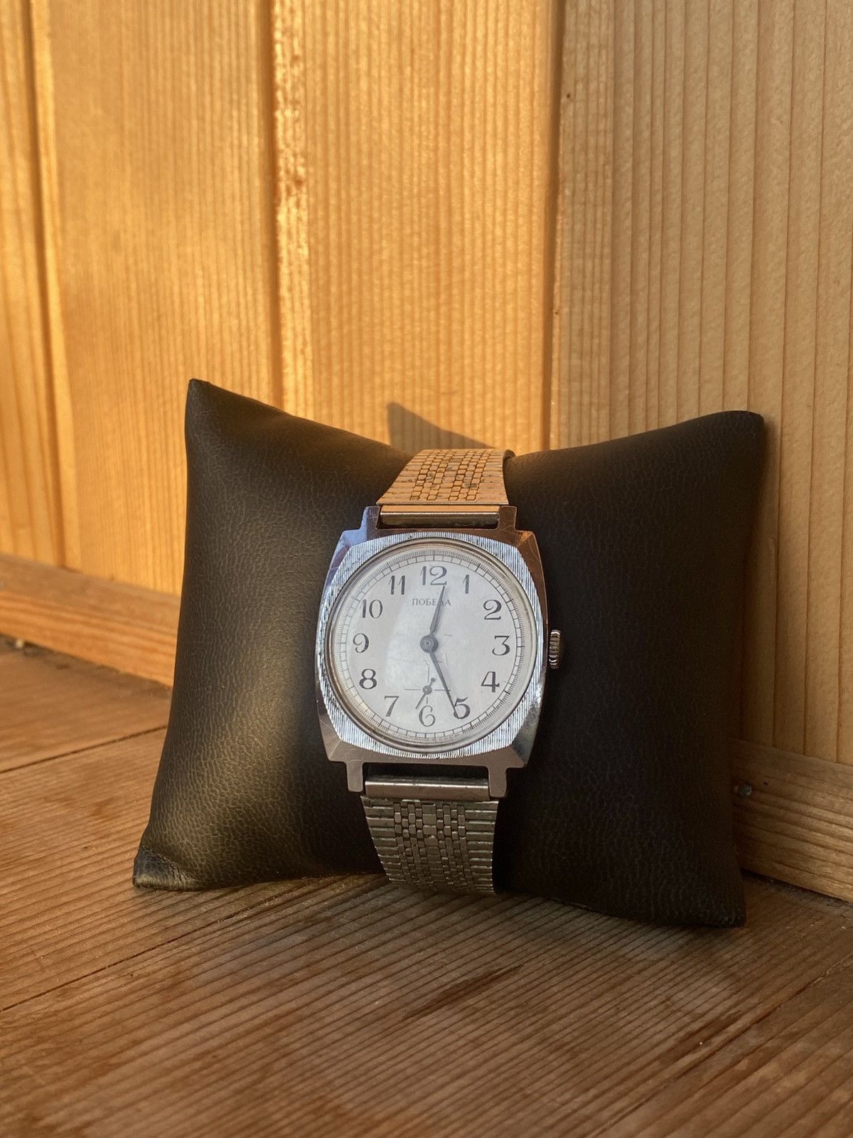 Vintage Vintage 80s USSR watch Soviet Pobeda stainless steel Size ONE SIZE - 2 Thumbnail