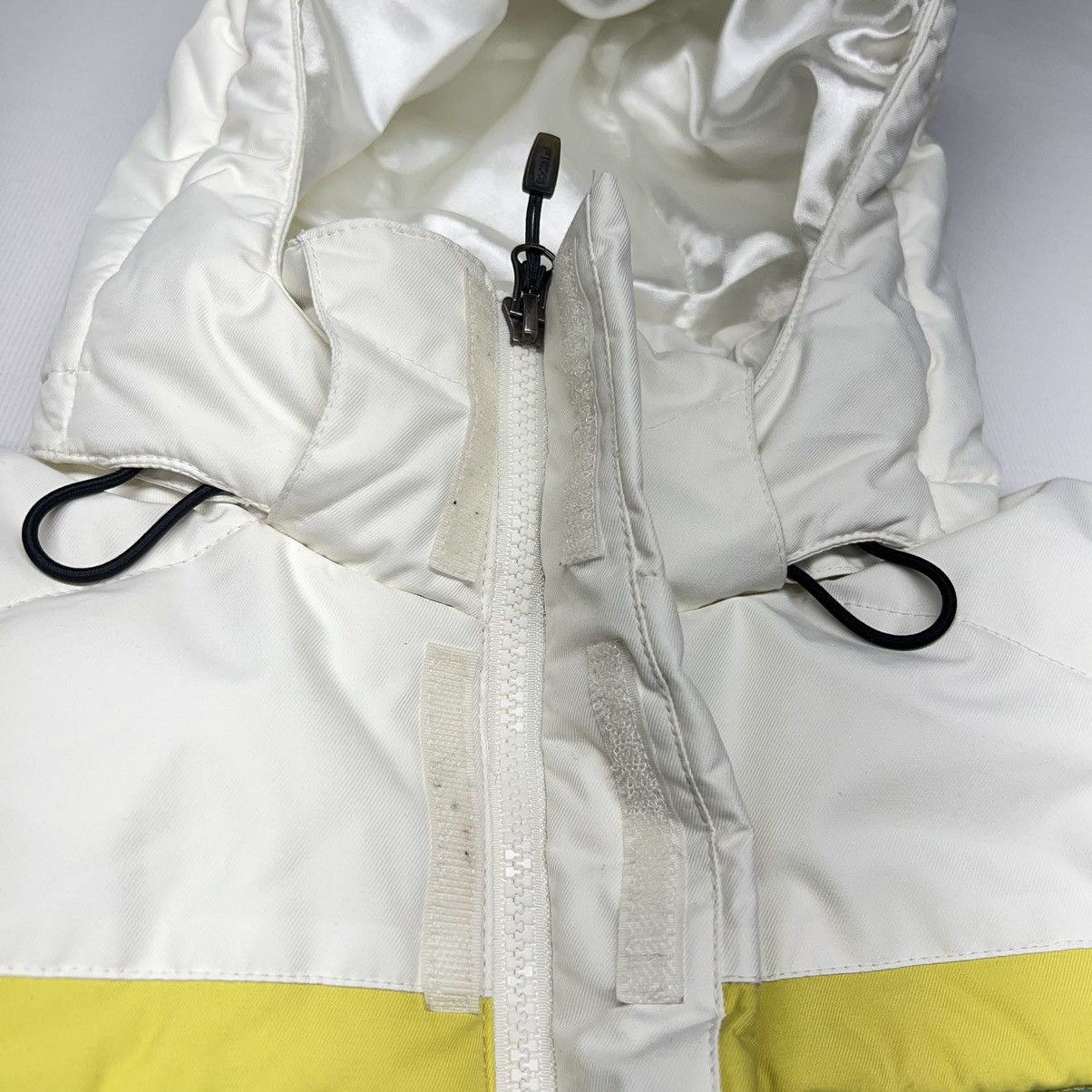 Nike × Nike ACG × Vintage VTG Nike ACG Jacket White Puffer Jacket Zip Winter Ski Retro Size M / US 6-8 / IT 42-44 - 9 Thumbnail