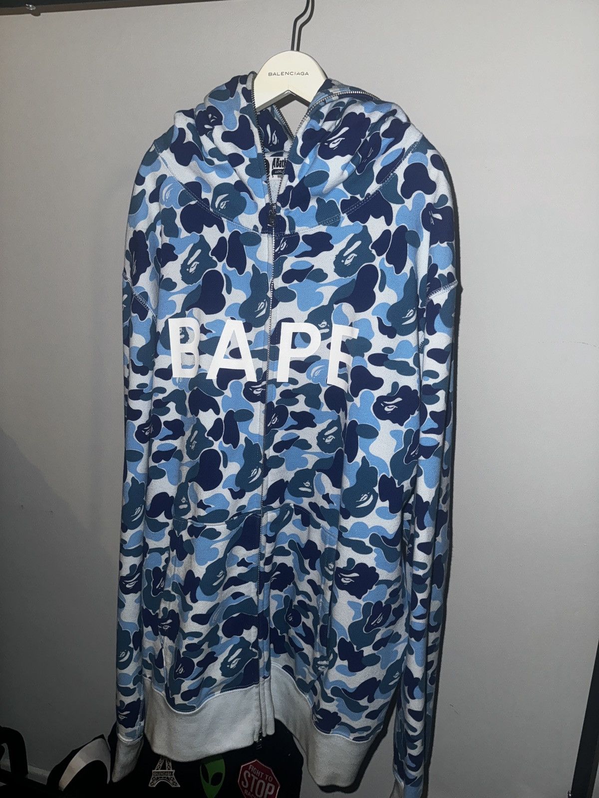 Abc Camo Bape Full Zip Hoodie | Grailed