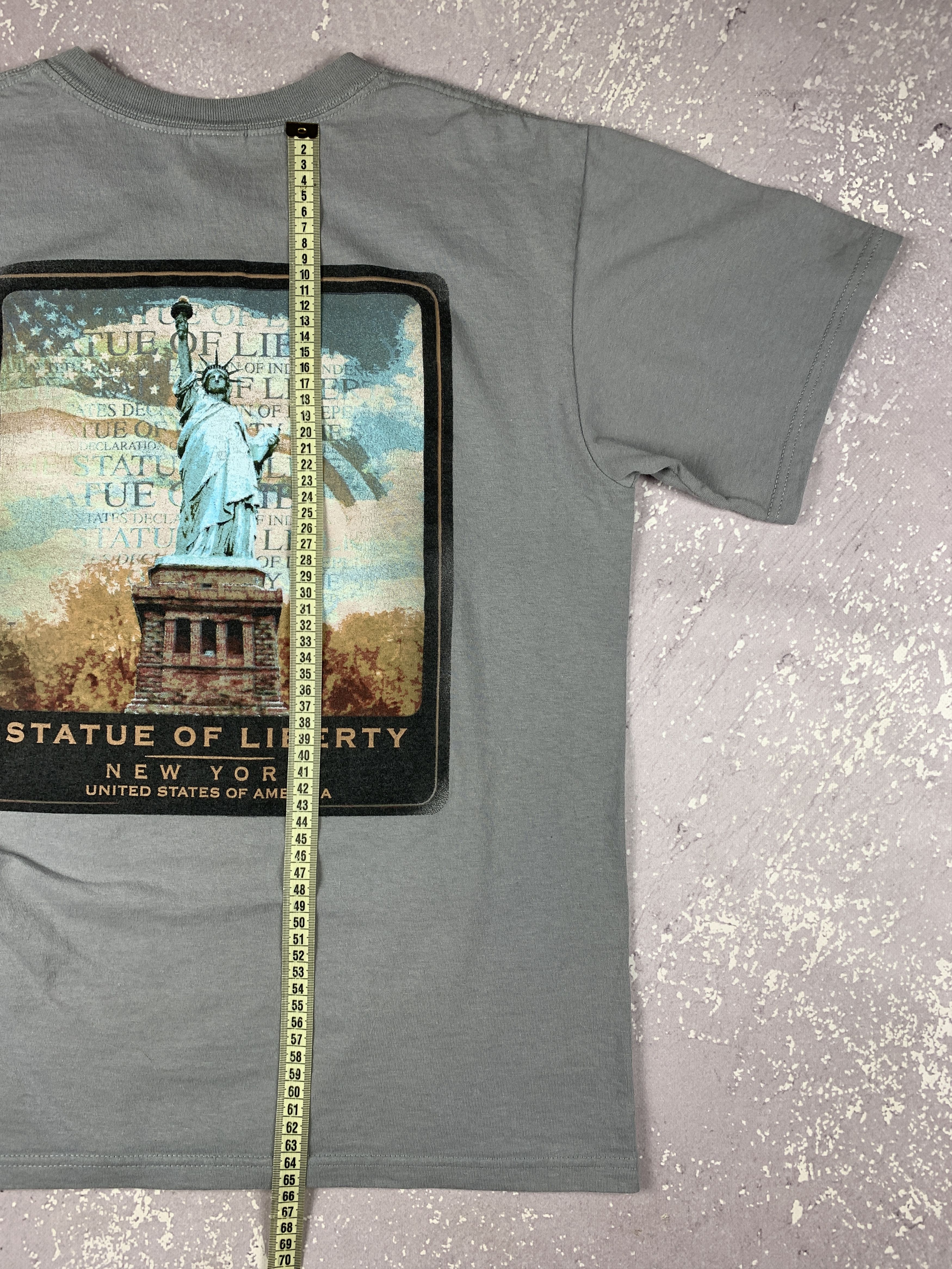 Anvil × Vintage Anvil Vintage New York Statue of Liberty T Shirt Size US M / EU 48-50 / 2 - 9 Thumbnail