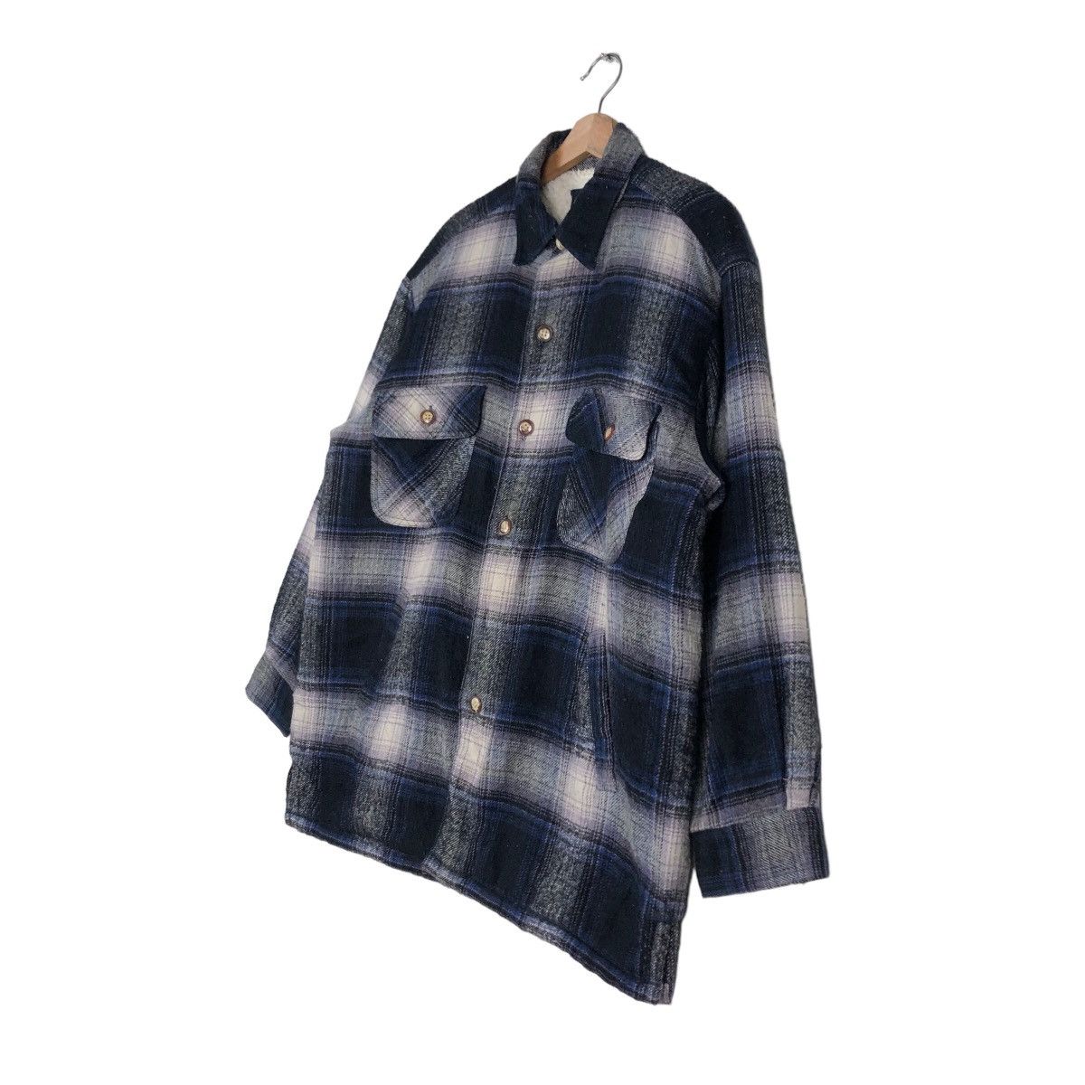 Flannel 🔥Vintage Flannel Shirt Jacket Andlo Issey Miyake Tartan Size US M / EU 48-50 / 2 - 2 Thumbnail
