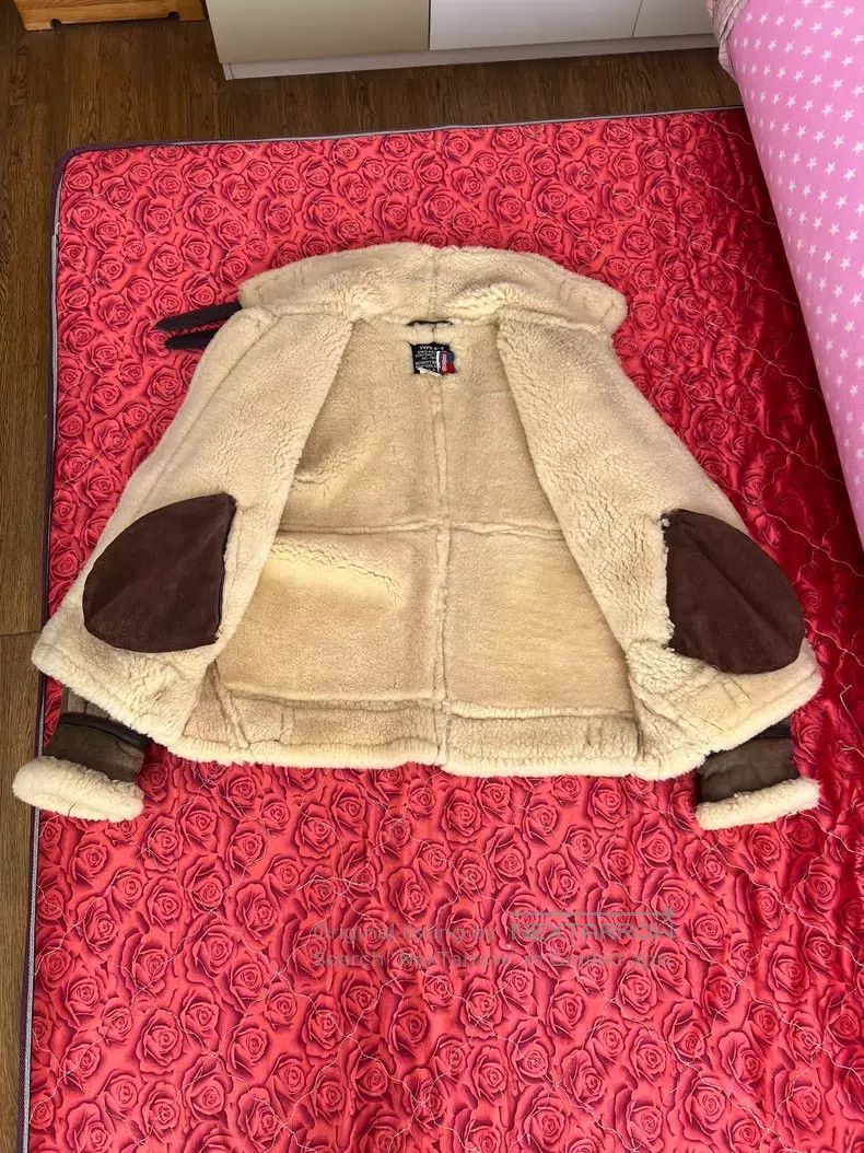 Schott Schott B-3 flying leather jacket Size US XL / EU 56 / 4 - 4 Thumbnail