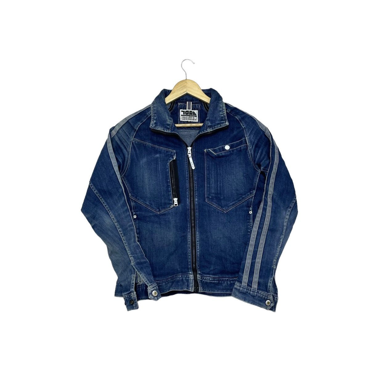 Other Selvedge Denim Jacket Tora Design By Toraichi Biker Jacket Size US M / EU 48-50 / 2 - 3 Thumbnail