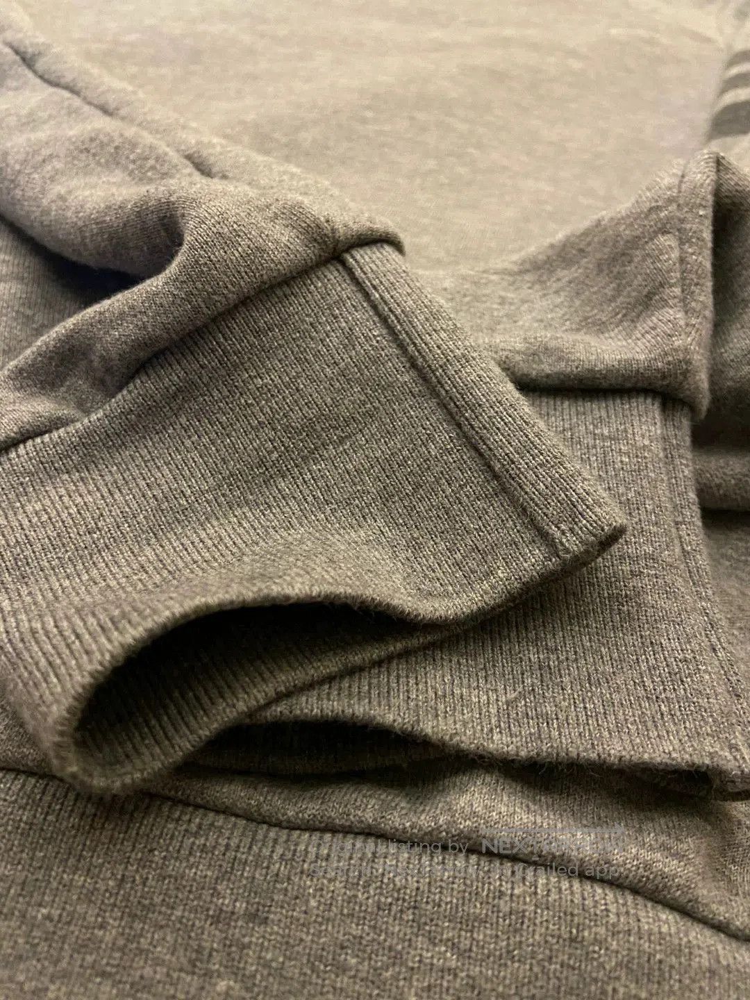 Thom Browne thom browne gray sweatshirt with stripes. Size US M / EU 48-50 / 2 - 3 Thumbnail