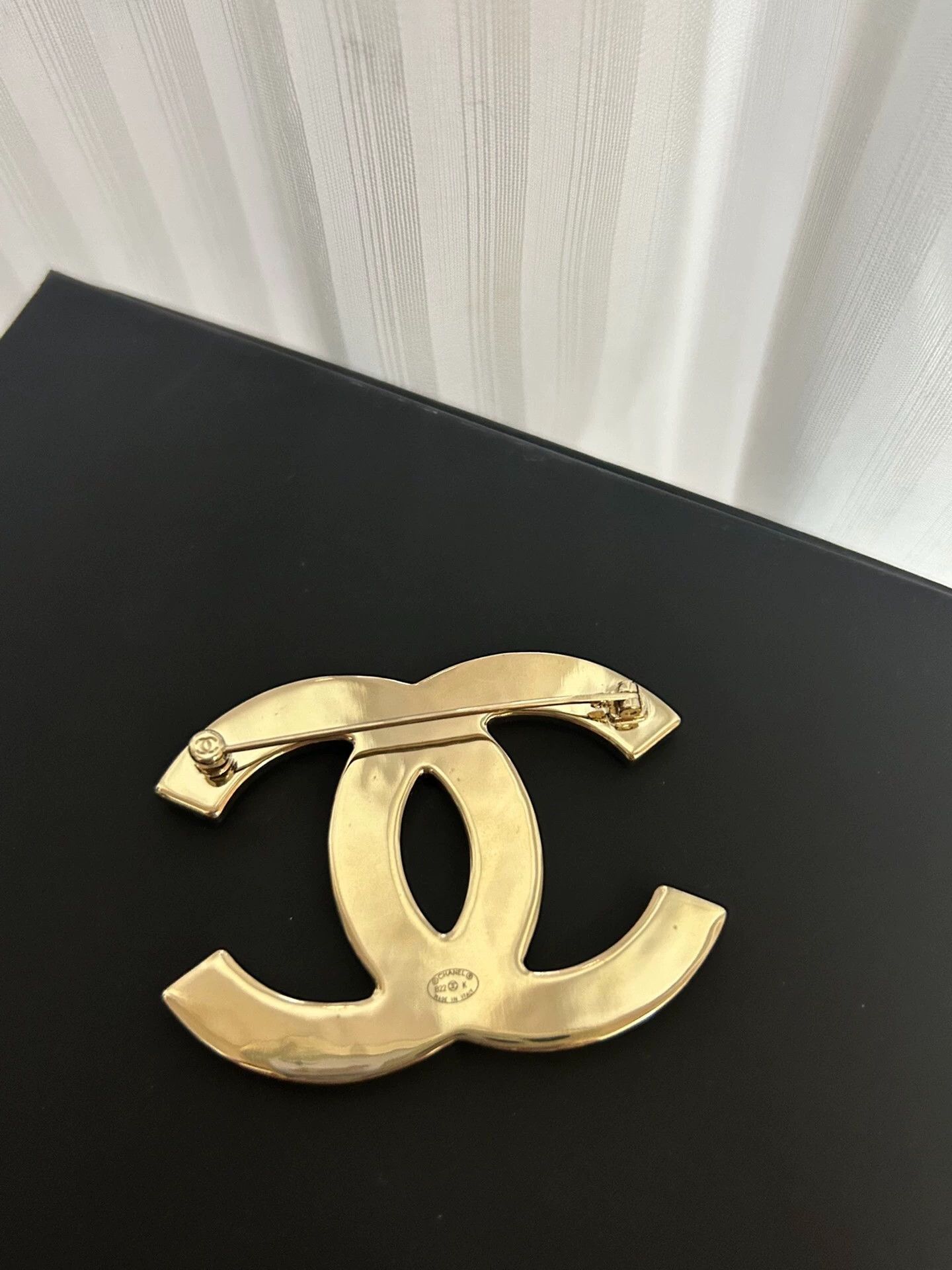 Chanel CHANEL Classic CC Wool Tweed Brooch 99 New Size ONE SIZE - 2 Thumbnail
