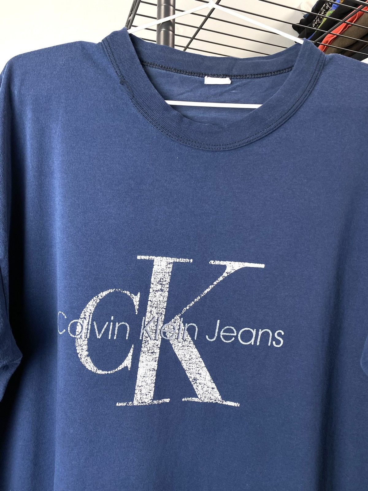 Calvin Klein 205W39NYC Vintage 1980’s Archive Calvin Klein T Shirt Hype Size US L / EU 52-54 / 3 - 2 Thumbnail