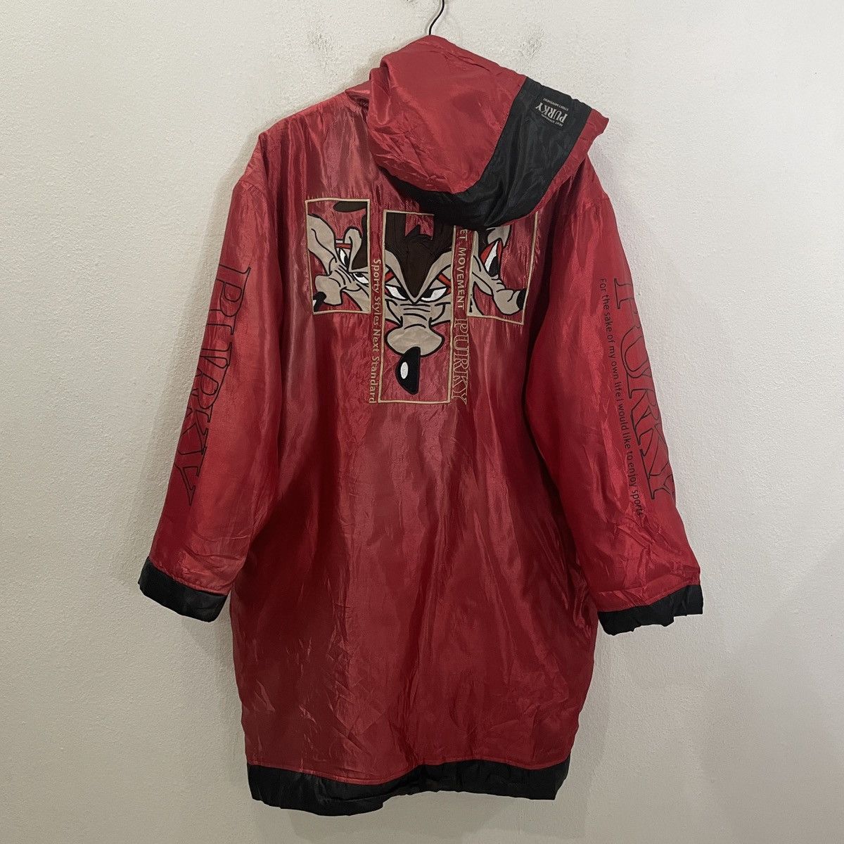 Anime × Cartoon Network Vintage Purky Anime Embroidery Big Logo Jacket Size US XL / EU 56 / 4 - 1 Thumbnail