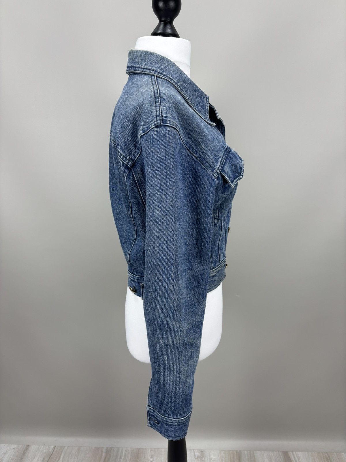 Moschino Womens vintage denim jacket Moschino Jeans Size 42 Size US XS / EU 42 / 0 - 7 Thumbnail
